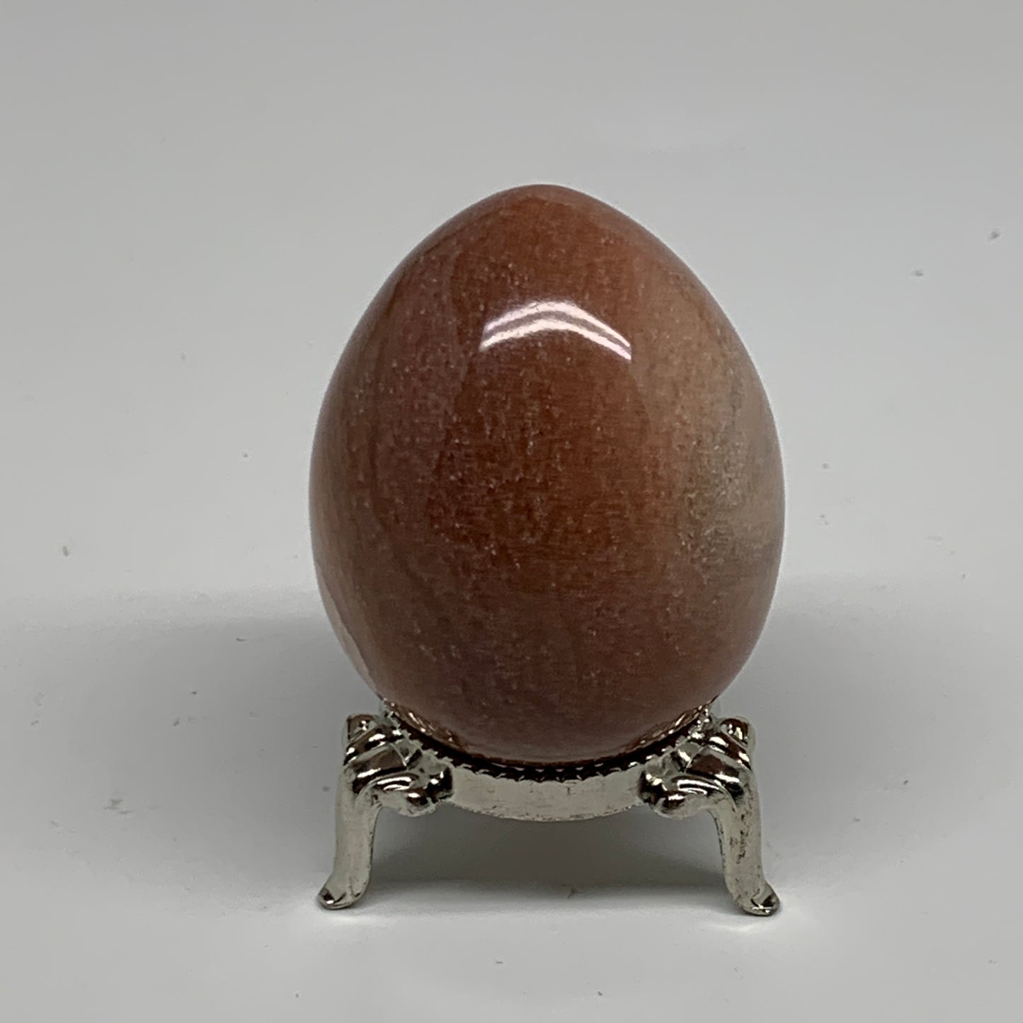 124.7g, 2.1"x1.6", Natural Red Aventurine Egg Polished Gemstone, B35338