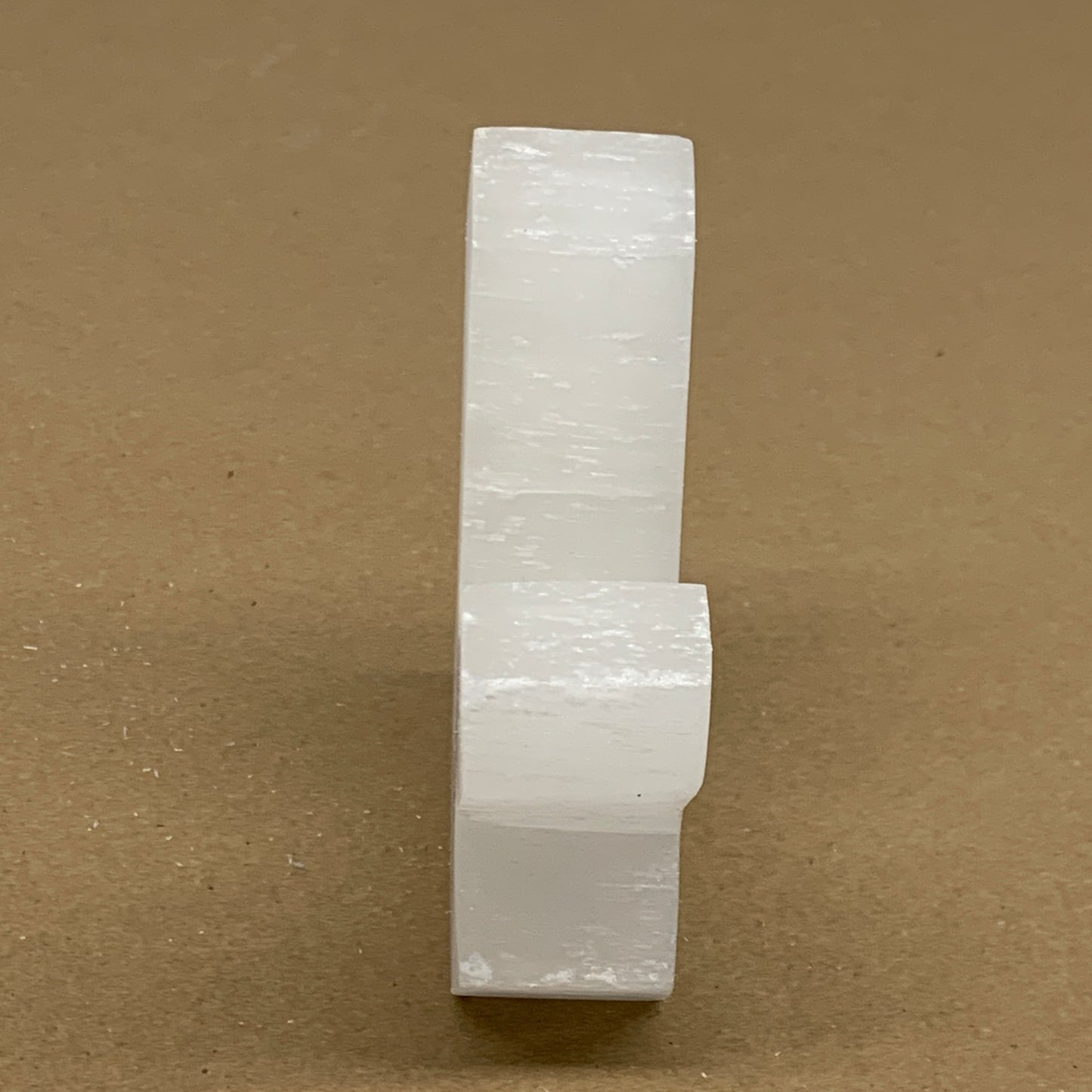 0.84 lbs, 4.4"x3.6"x1.2", Natural Selenite Crystals Carved,Home Decor, B35978