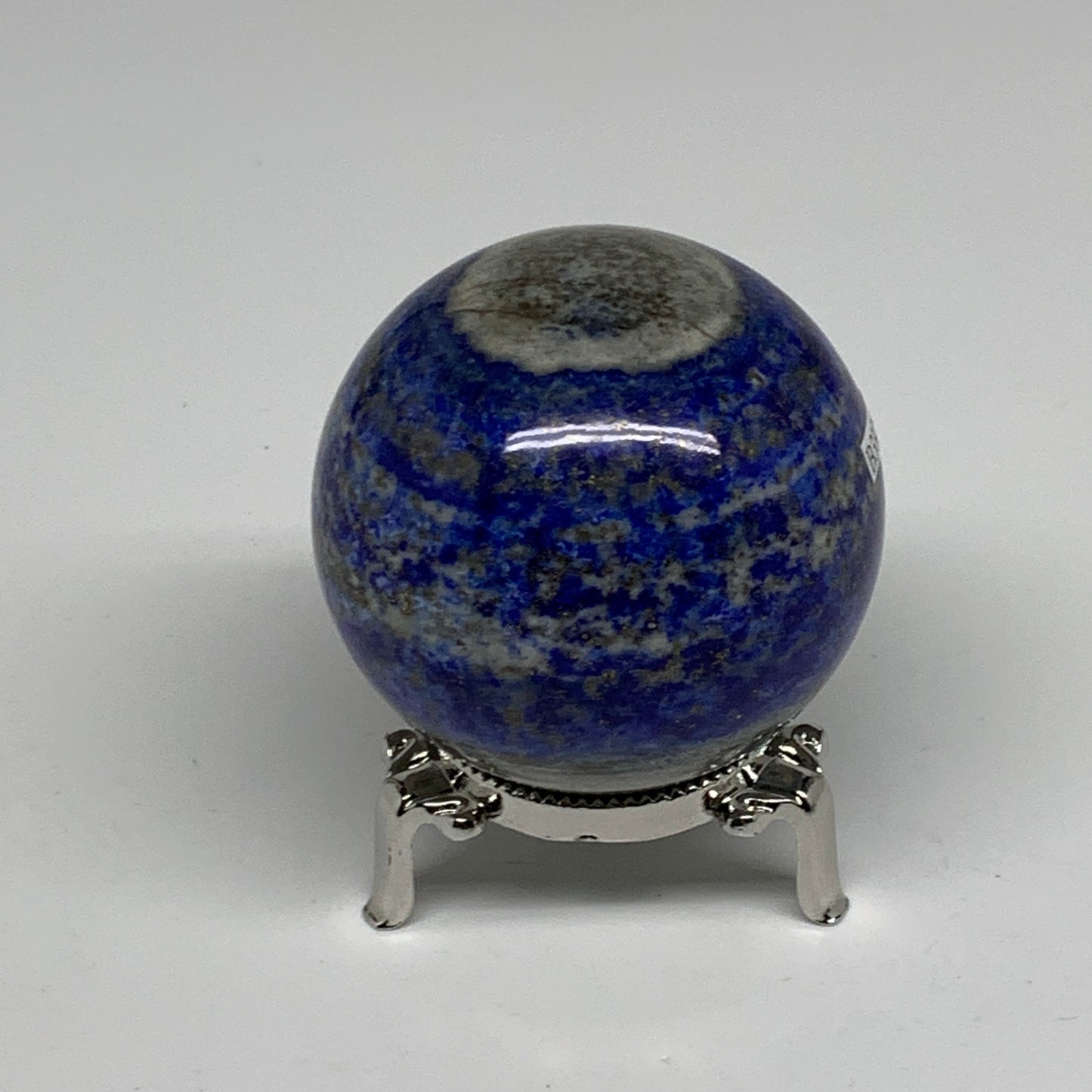 0.78 lbs, 2.4" (61mm), Lapis Lazuli Sphere Ball Gemstone @Afghanistan, B33214