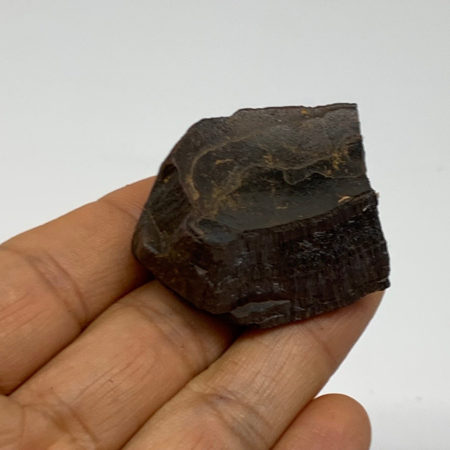 109.9g, 1.6" - 1.6", 2 pcs, Rough Hematite Botryoidal Mineral Crystal, B38461