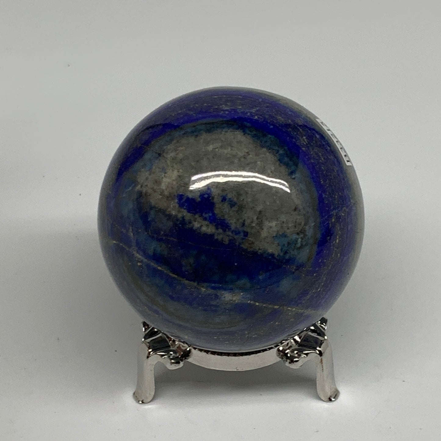 1.02 lbs, 2.6" (66mm), Lapis Lazuli Sphere Ball Gemstone @Afghanistan, B33215