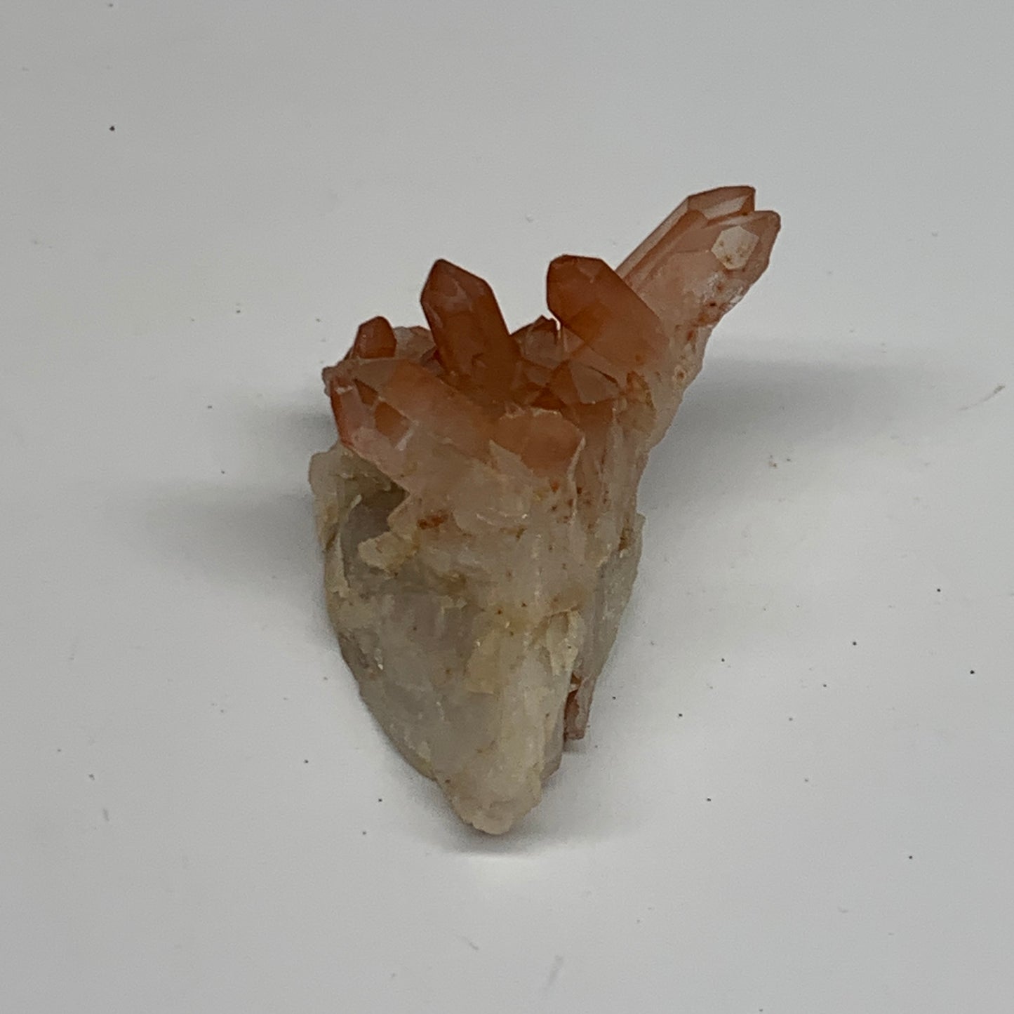 51.6g, 2.2"x2.2"x1.4", Orange Quartz Cluster Crystal Terminated @Brazil, B28922