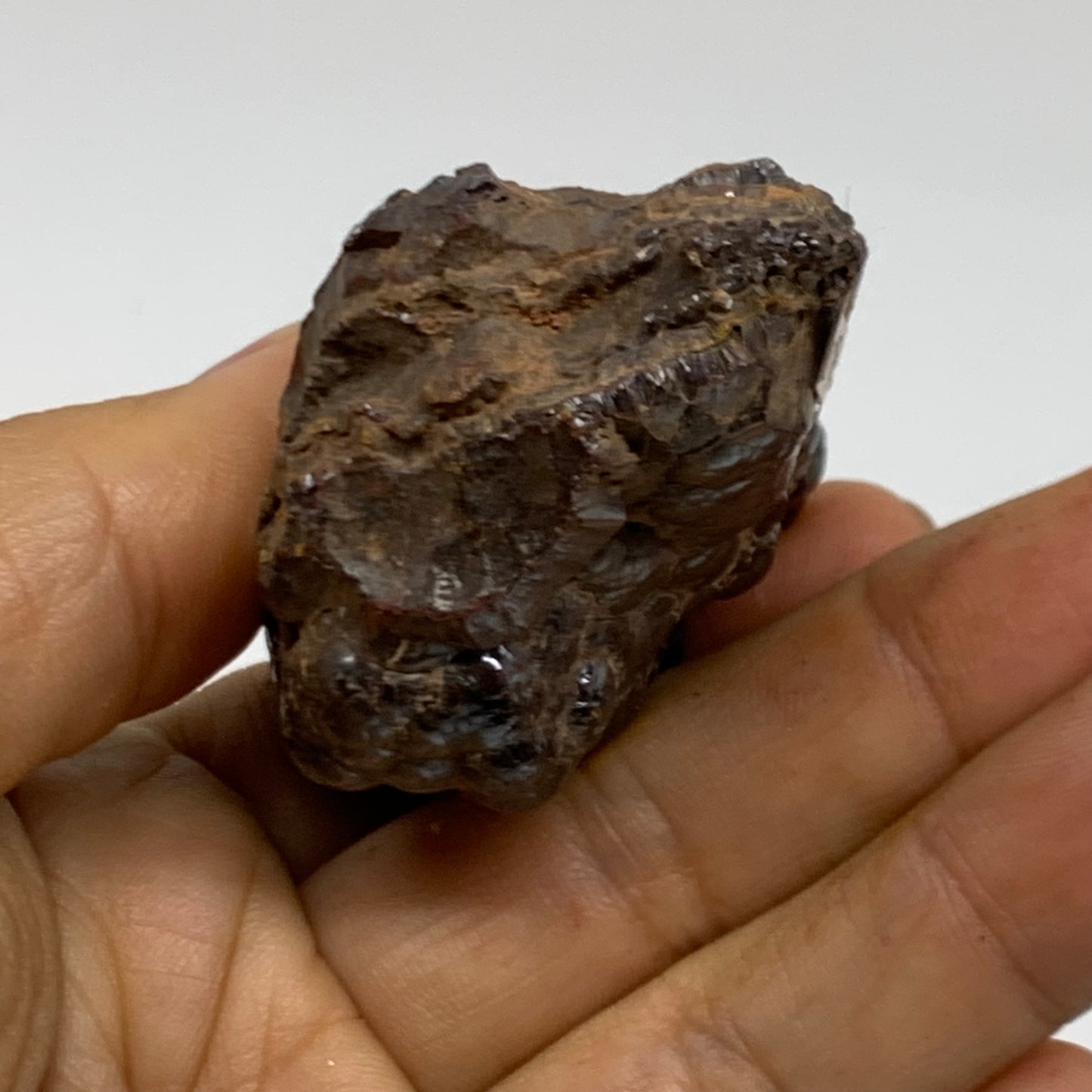 148.9g, 2.7"x1.6"x1.1", Rough Hematite Botryoidal Mineral Crystal, B38463