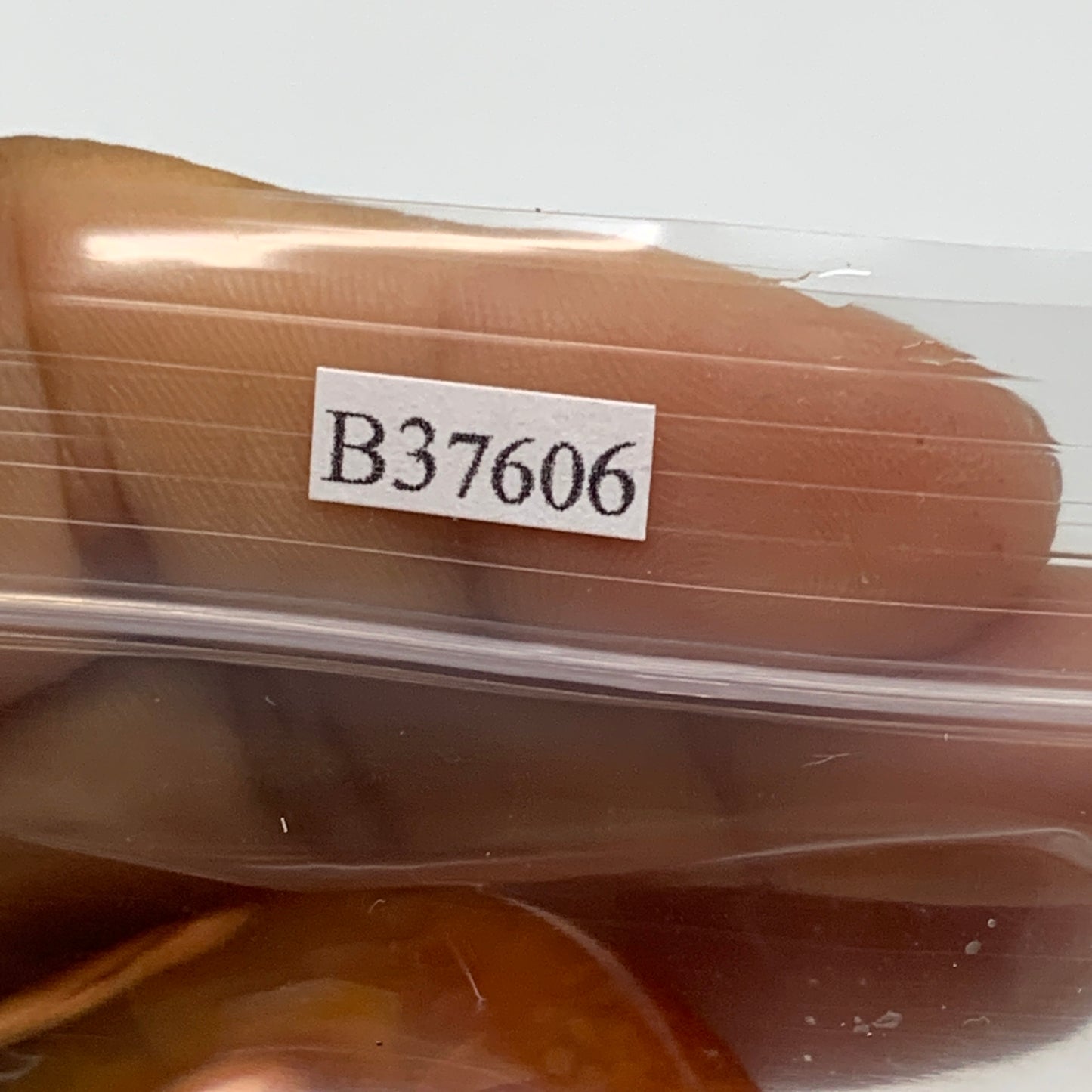 215.2g, 1.9"-2", 3pcs, Red Carnelian Palm-Stone Gem Crystal Polished, B37606