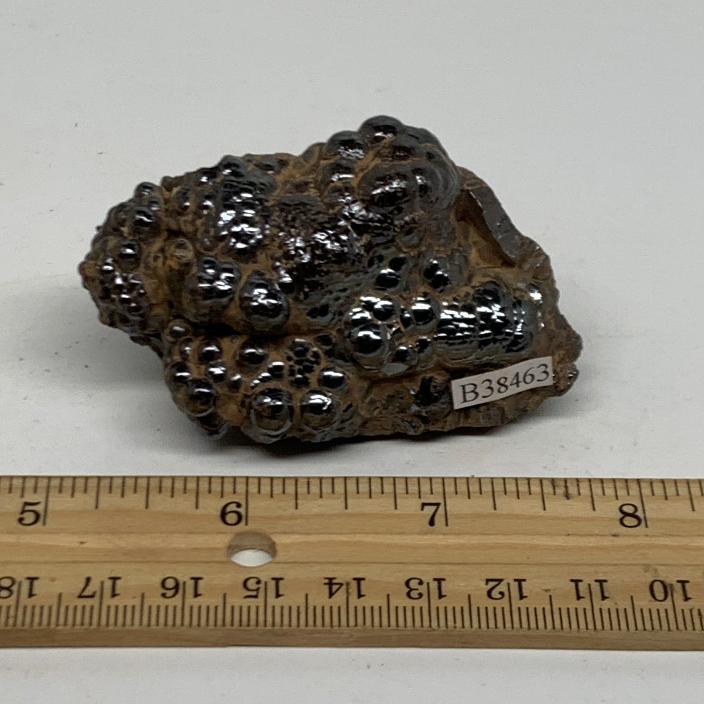 148.9g, 2.7"x1.6"x1.1", Rough Hematite Botryoidal Mineral Crystal, B38463