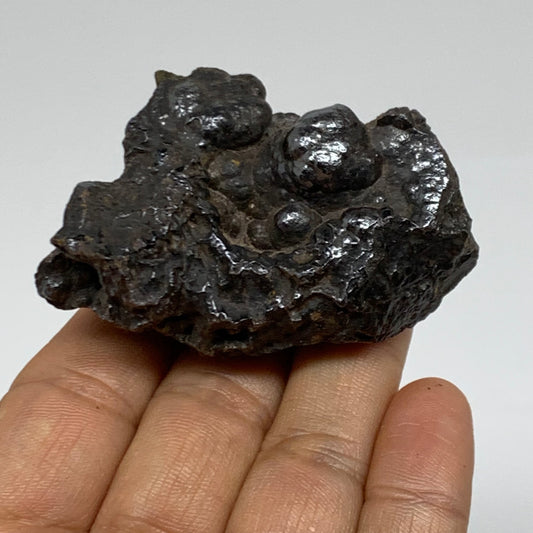 122.4g, 2.2"x1.5"x1.2", Rough Hematite Botryoidal Mineral Crystal, B38464