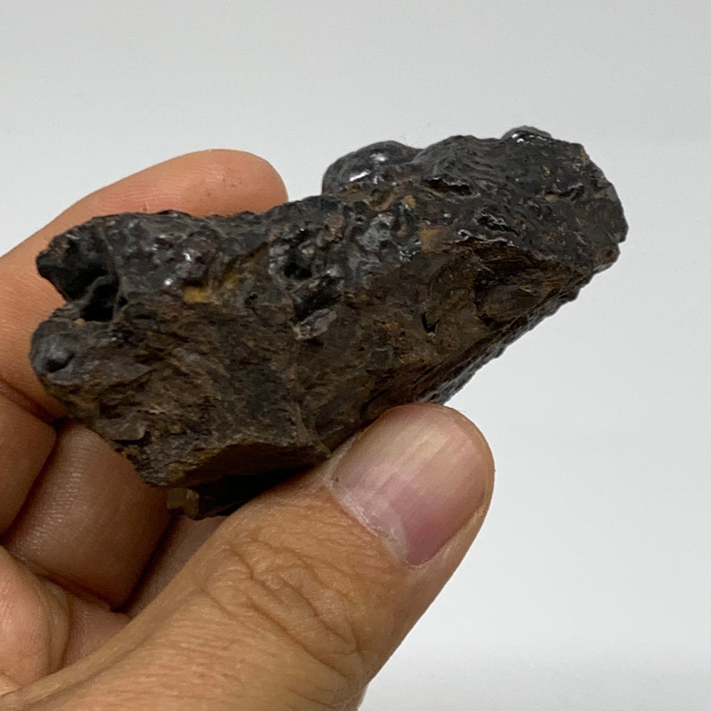 122.4g, 2.2"x1.5"x1.2", Rough Hematite Botryoidal Mineral Crystal, B38464