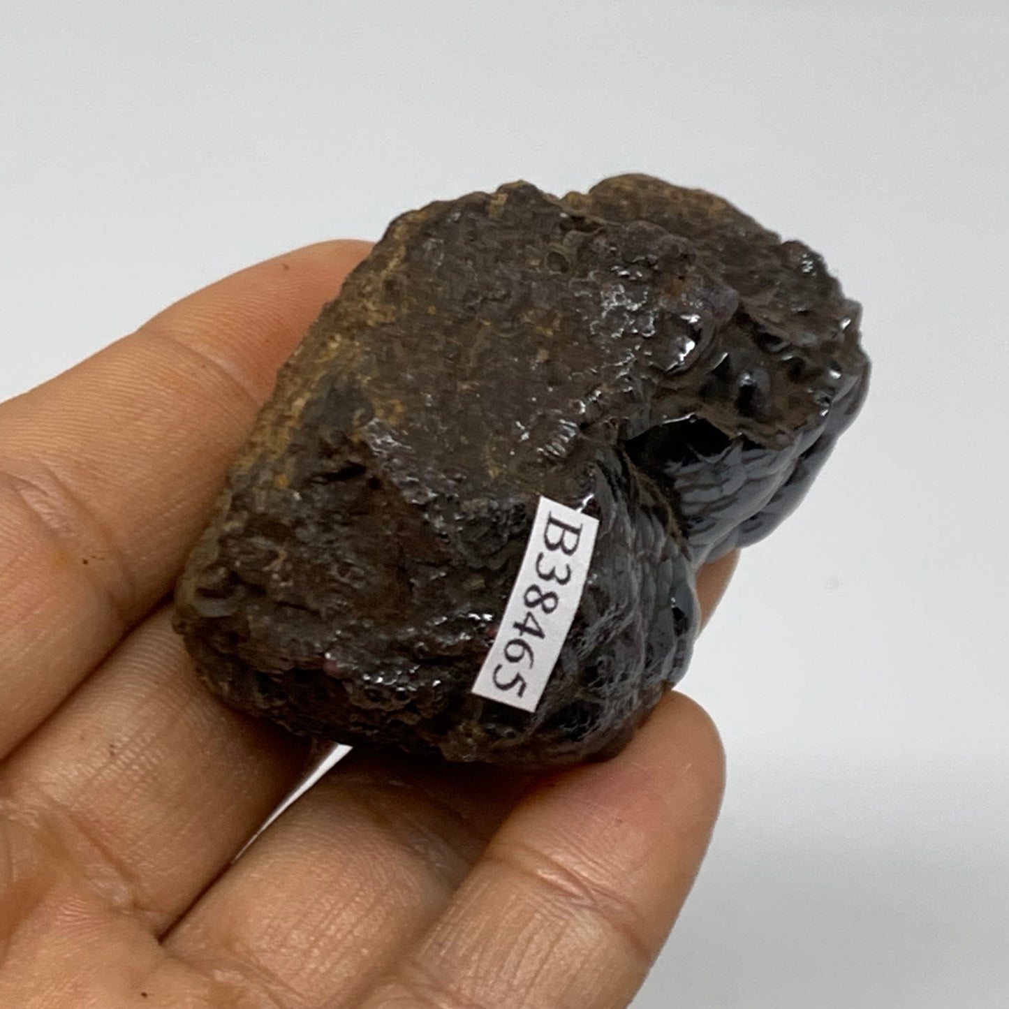 150g, 2.3"x1.5"x1.5", Rough Hematite Botryoidal Mineral Crystal, B38465