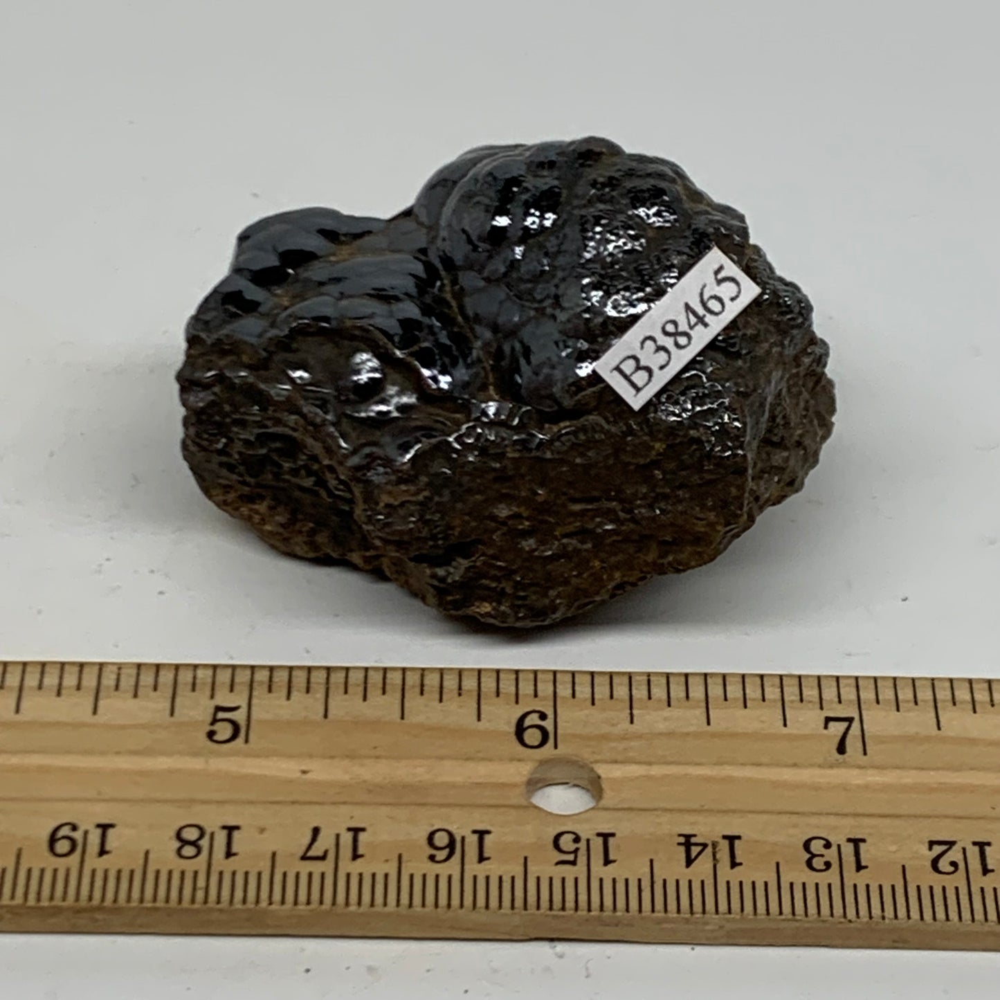 150g, 2.3"x1.5"x1.5", Rough Hematite Botryoidal Mineral Crystal, B38465