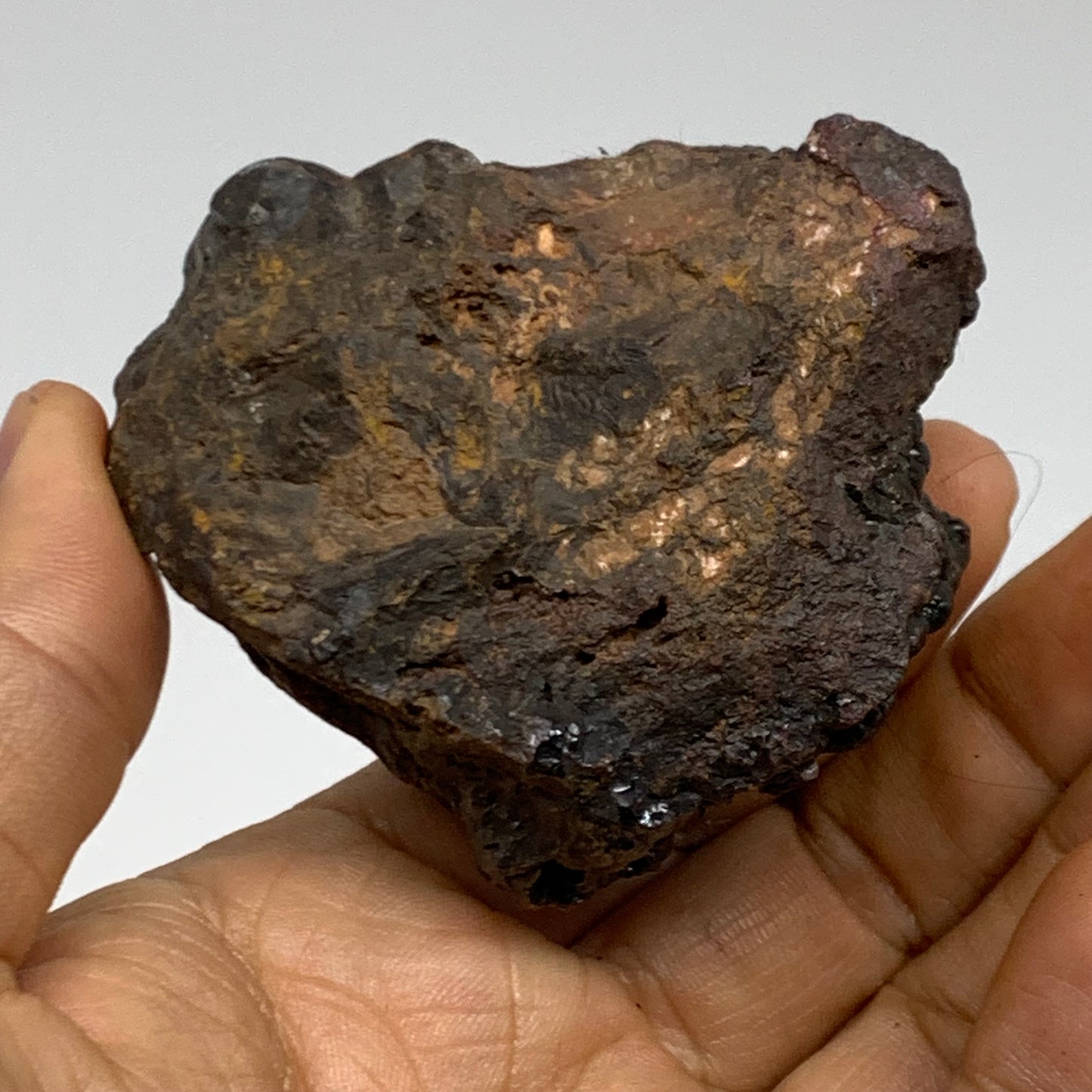 207.4g, 2.6"x2.4"x1.4", Rough Hematite Botryoidal Mineral Crystal, B38466