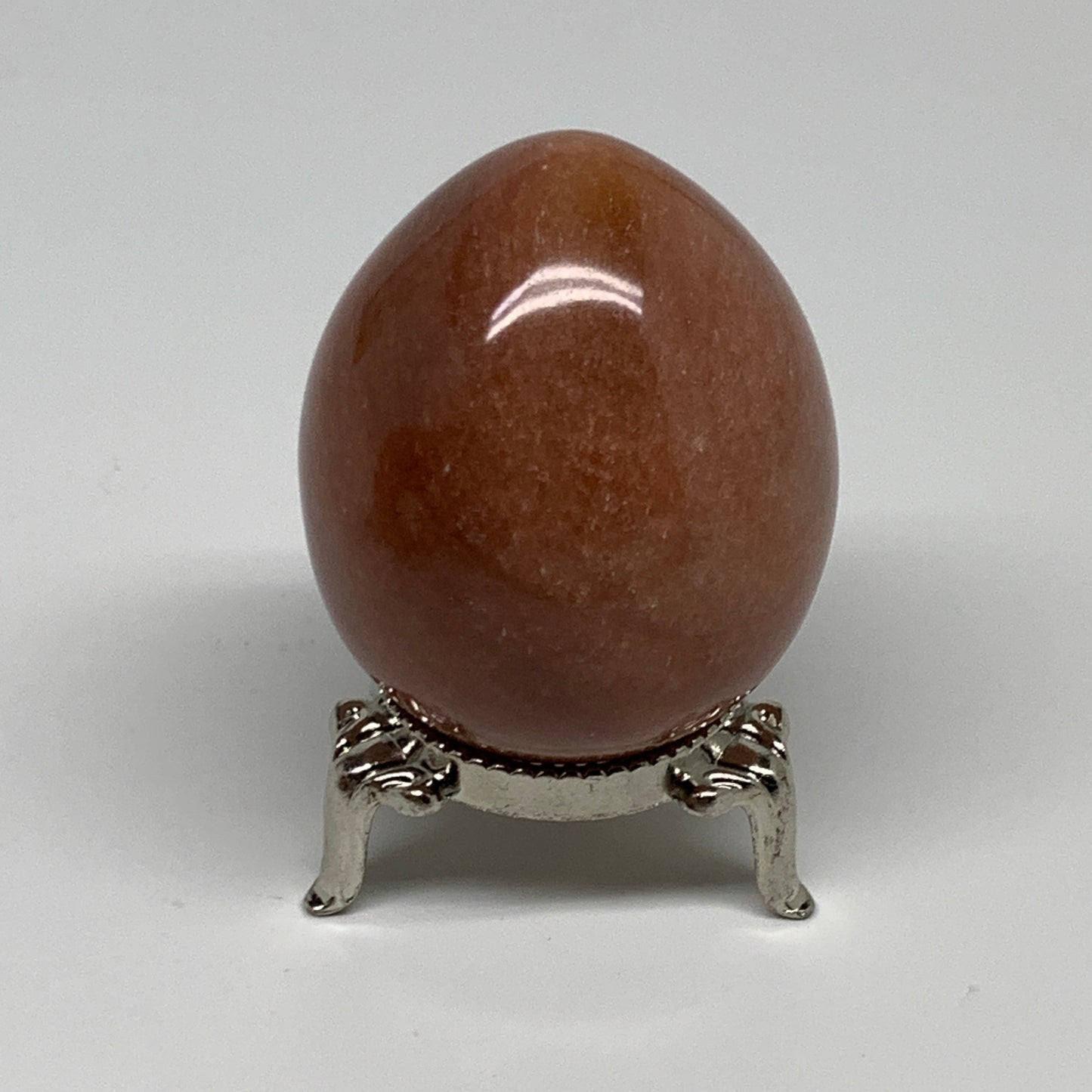 126.2g, 2.1"x1.7", Natural Red Aventurine Egg Polished Gemstone, B35345