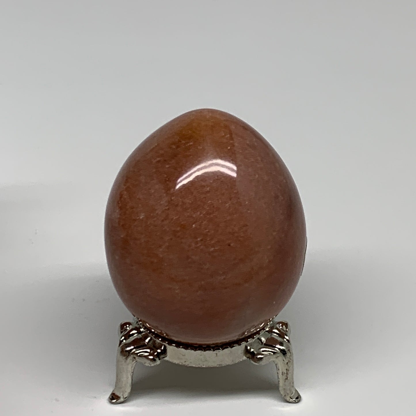 126.2g, 2.1"x1.7", Natural Red Aventurine Egg Polished Gemstone, B35345