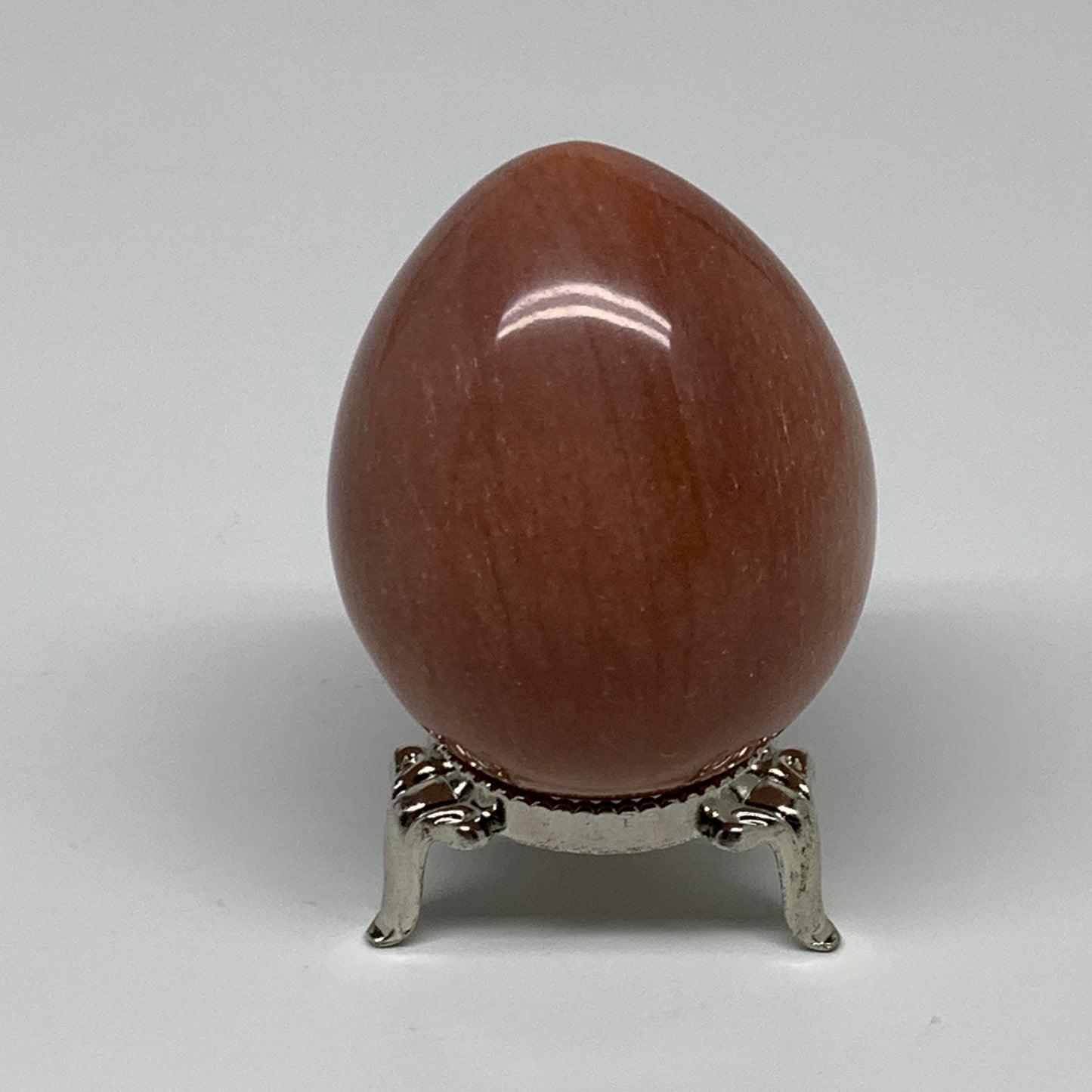 165.1g, 2.3"x1.8", Natural Red Aventurine Egg Polished Gemstone, B35346