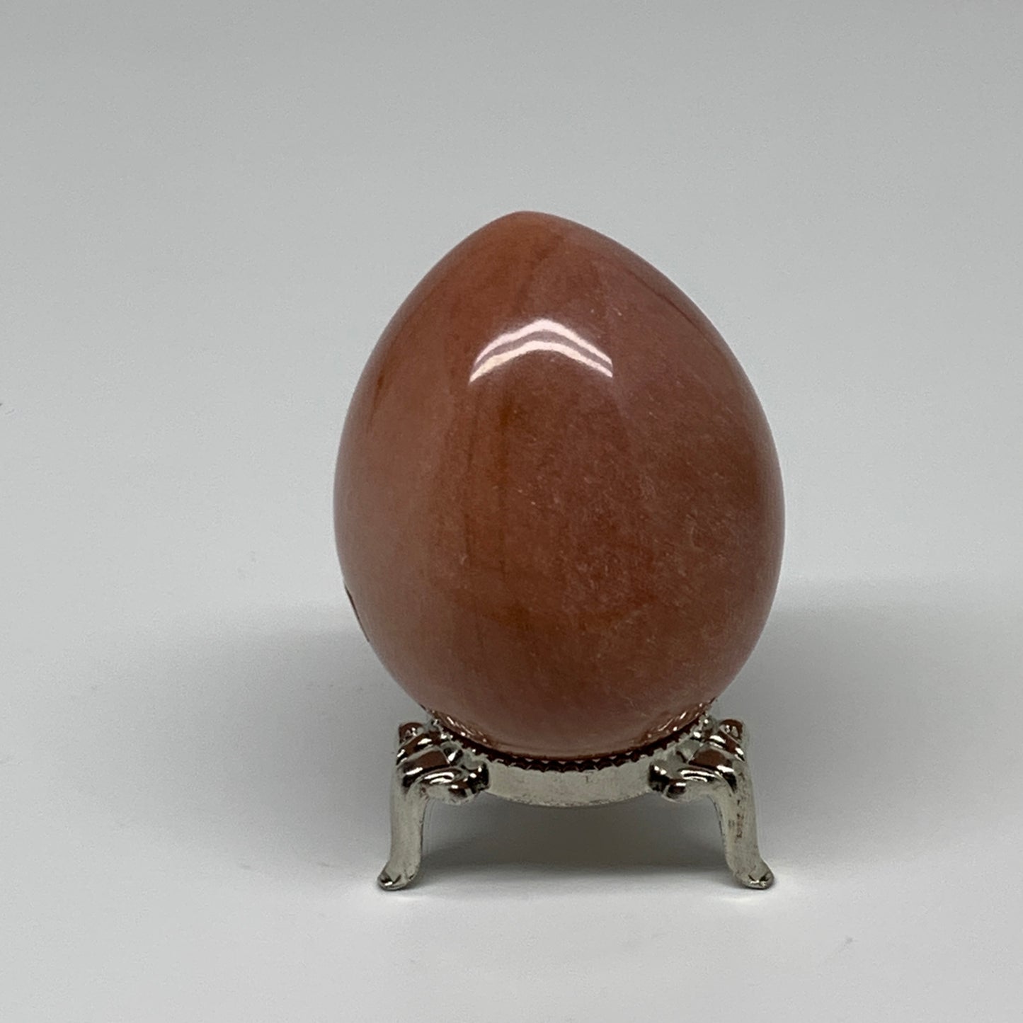 165.1g, 2.3"x1.8", Natural Red Aventurine Egg Polished Gemstone, B35346