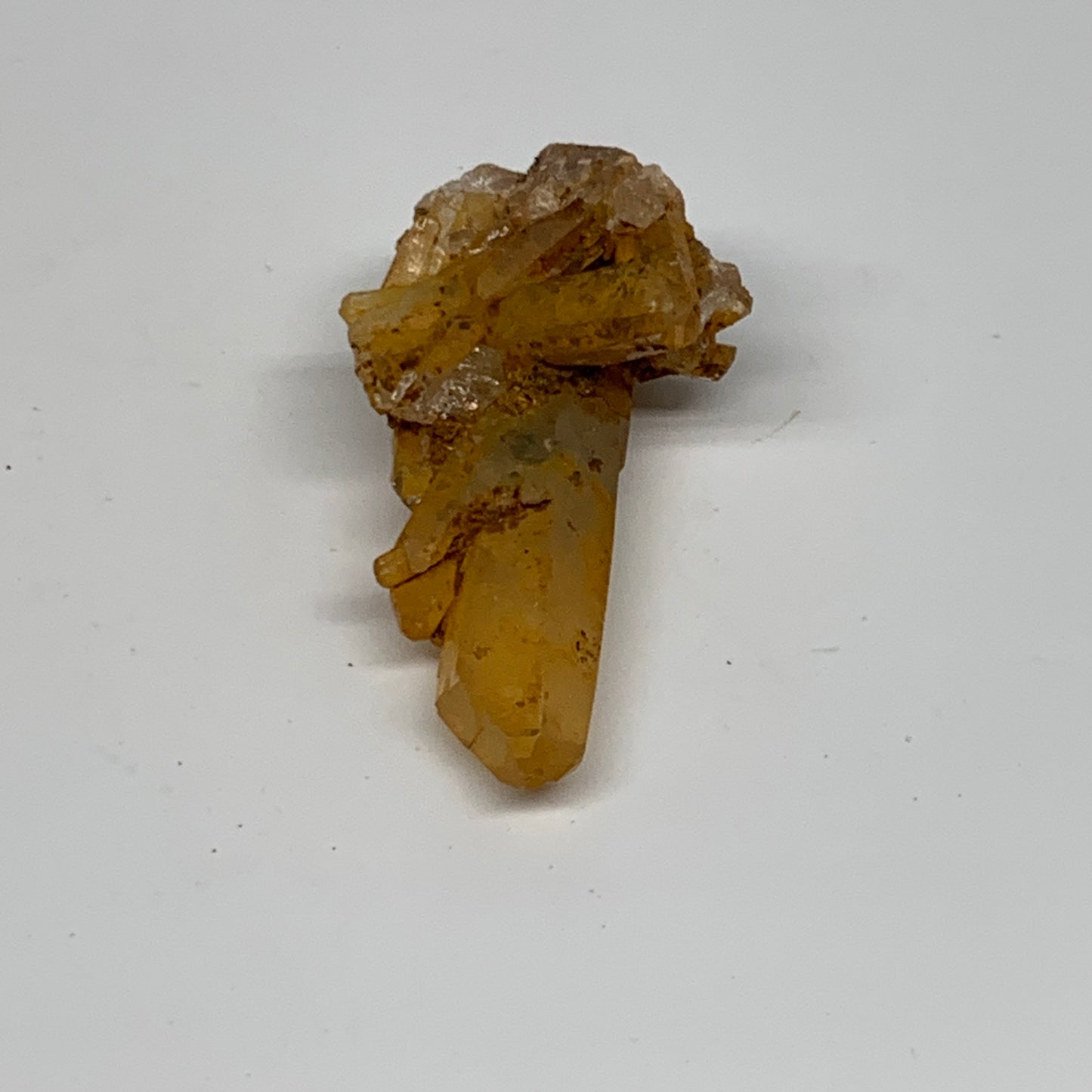 33.7g, 2.4"x1.4"x1", Orange Quartz Cluster Crystal Terminated @Brazil, B28930