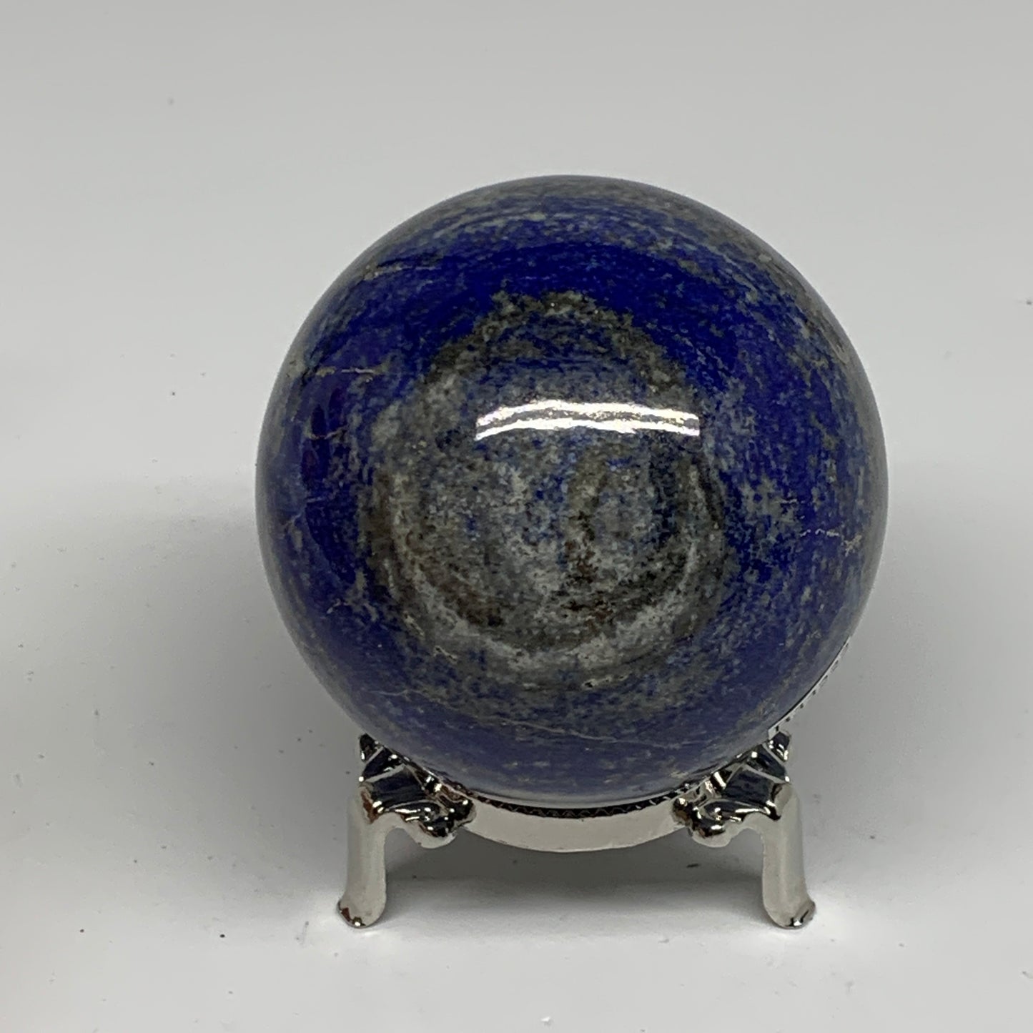 1.09 lbs, 2.7" (67mm), Lapis Lazuli Sphere Ball Gemstone @Afghanistan, B33222