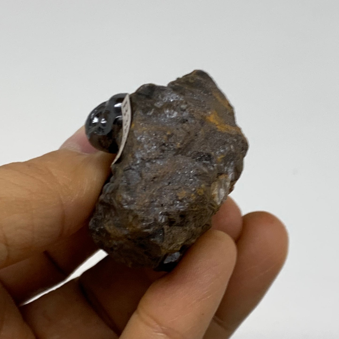 103.8g, 2.1"x1.5"x1.2", Rough Hematite Botryoidal Mineral Crystal, B38473