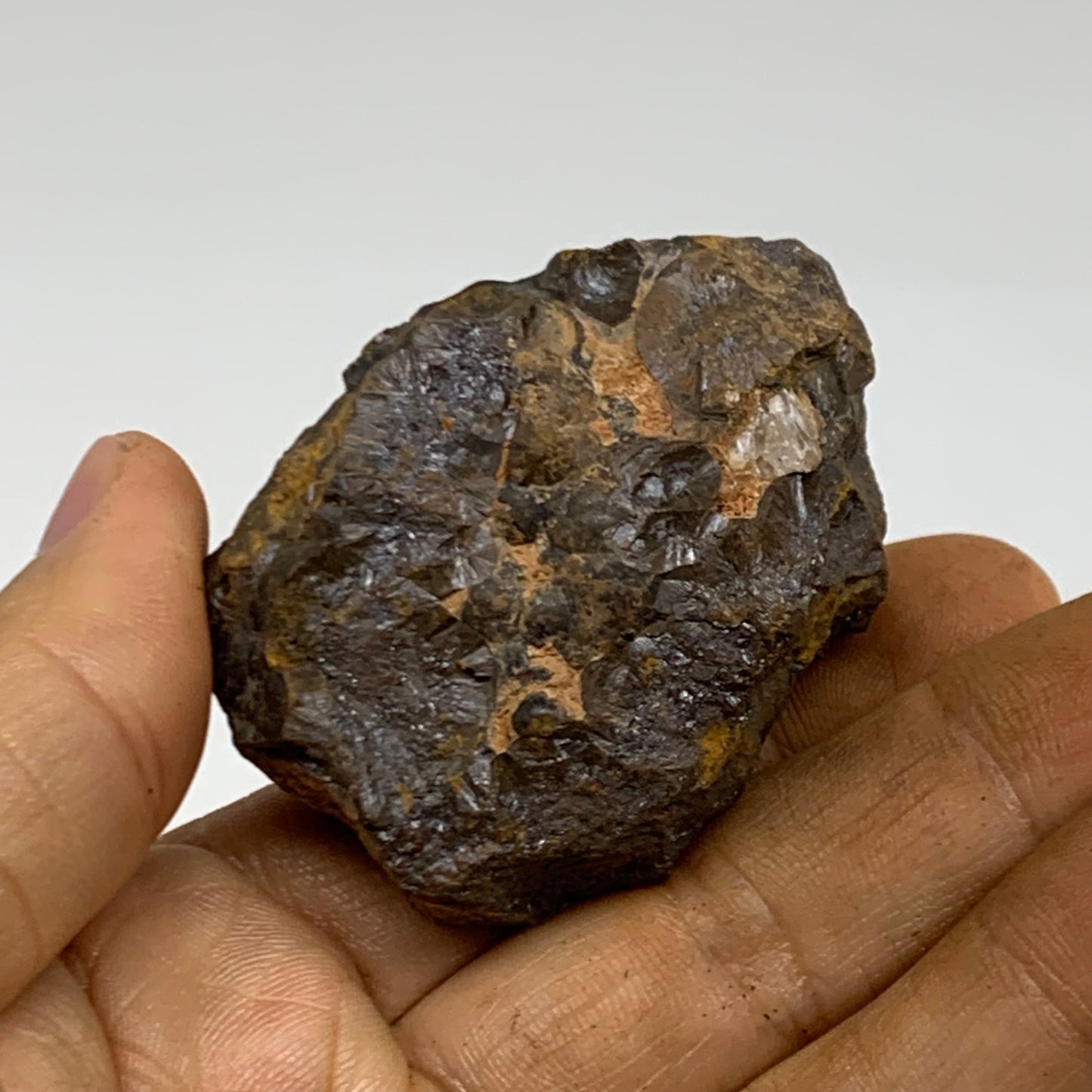 103.8g, 2.1"x1.5"x1.2", Rough Hematite Botryoidal Mineral Crystal, B38473