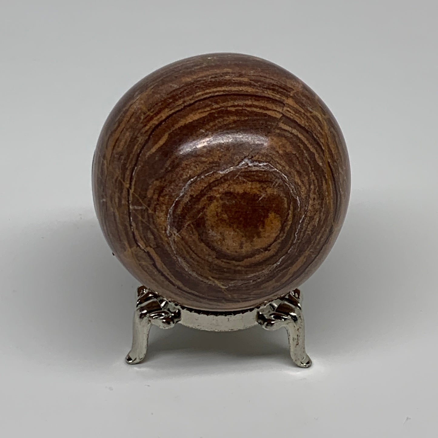 233.9g, 2.1"(54mm) Snakeskin Jasper Sphere Gemstone,Healing Crystal, B35350