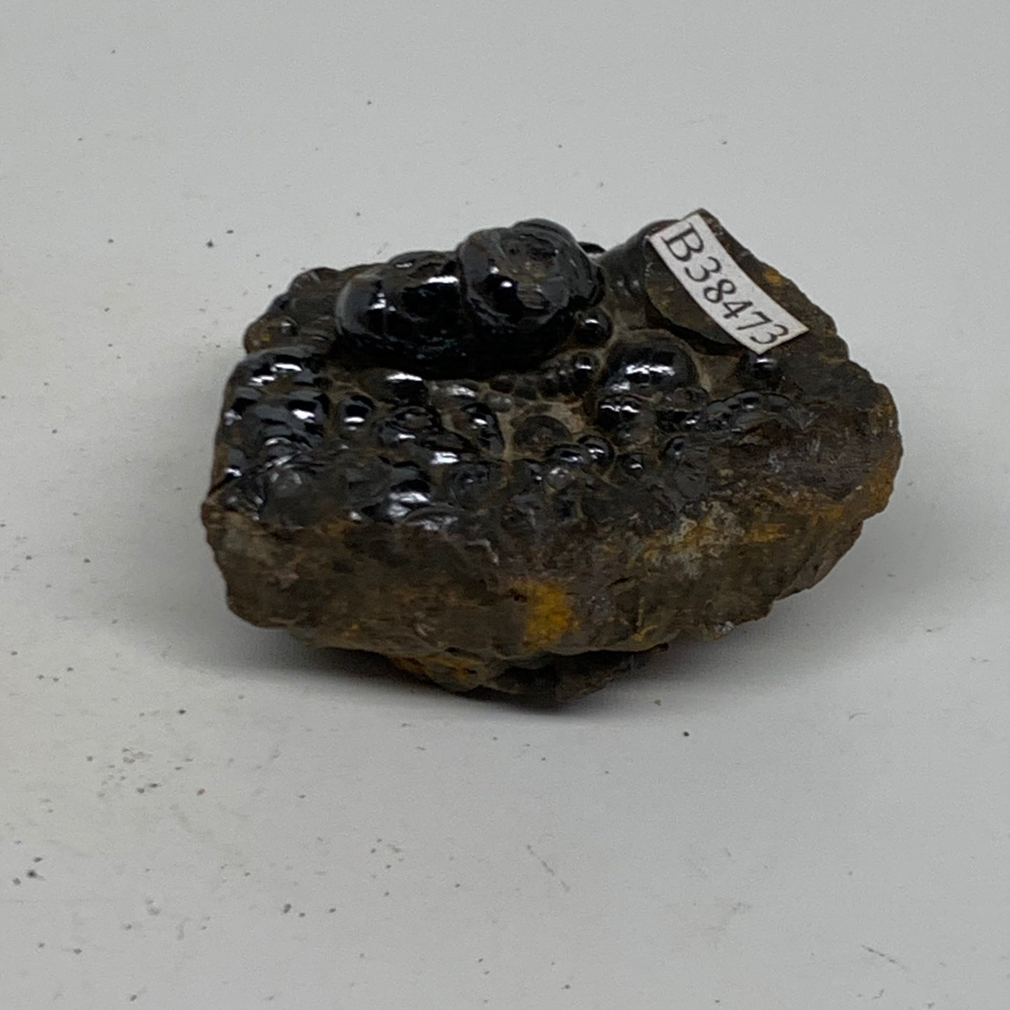 103.8g, 2.1"x1.5"x1.2", Rough Hematite Botryoidal Mineral Crystal, B38473