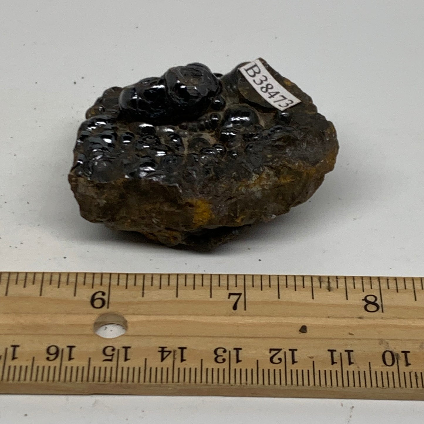 103.8g, 2.1"x1.5"x1.2", Rough Hematite Botryoidal Mineral Crystal, B38473