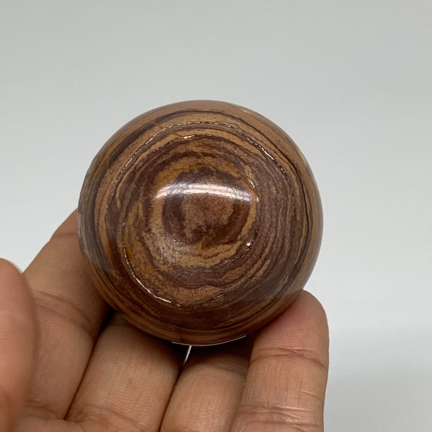 137.7g, 1.8"(45mm) Snakeskin Jasper Sphere Gemstone,Healing Crystal, B35351