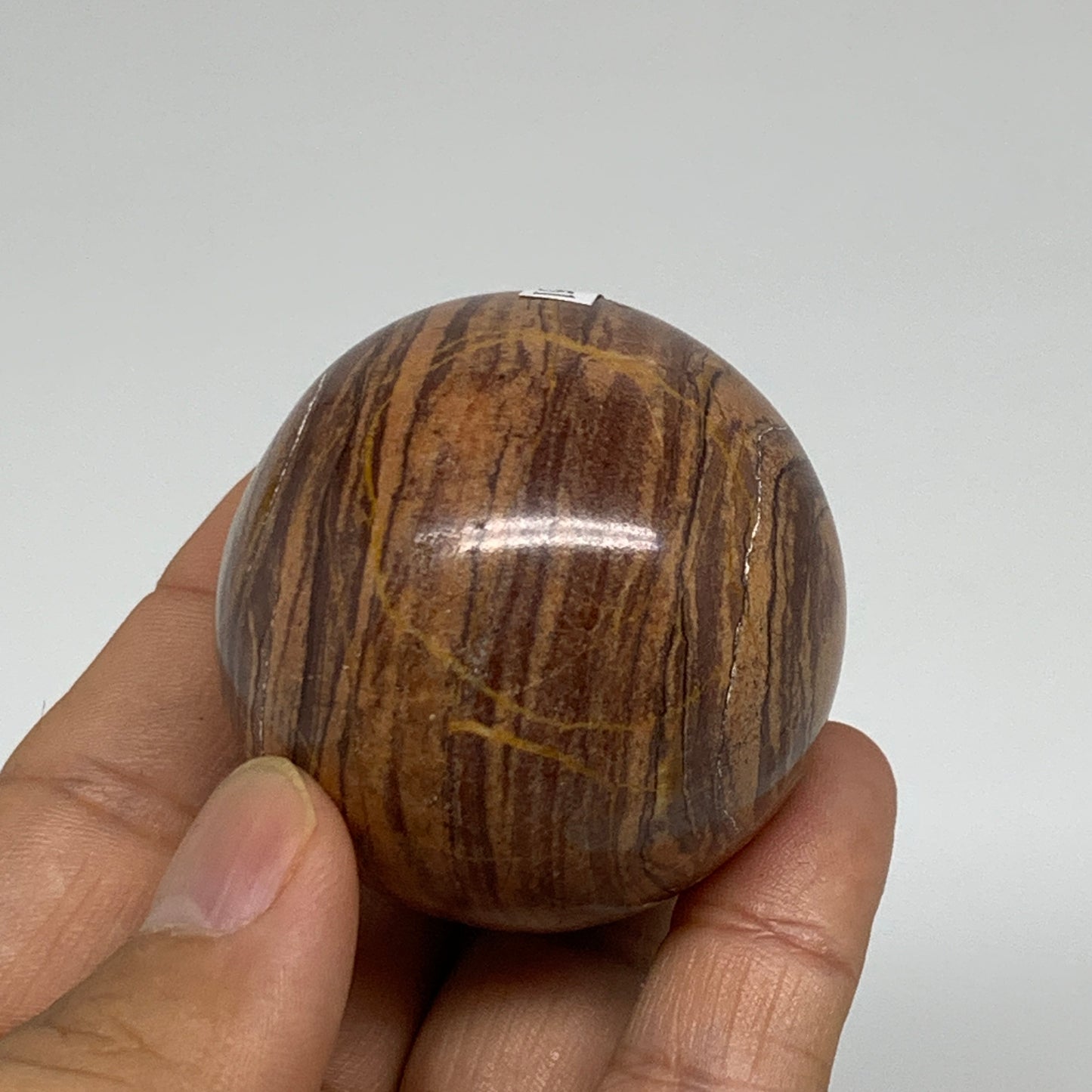 137.7g, 1.8"(45mm) Snakeskin Jasper Sphere Gemstone,Healing Crystal, B35351