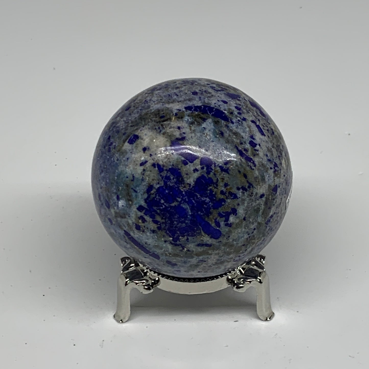 0.92 lbs, 2.6" (65mm), Lapis Lazuli Sphere Ball Gemstone @Afghanistan, B33223