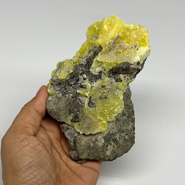 210.7g, 5"x2.9"x1", Rough Brucite Crystal Mineral Specimens @Pakistan, B27339