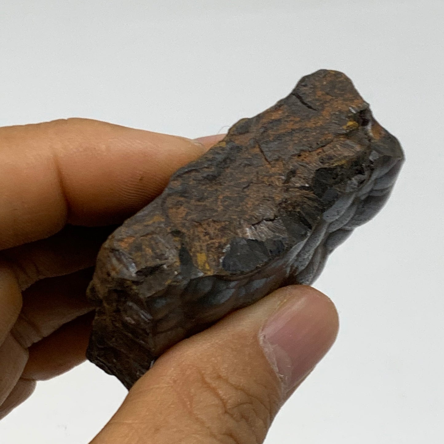 125g, 2"x1.9"x0.8", Rough Hematite Botryoidal Mineral Crystal, B38475