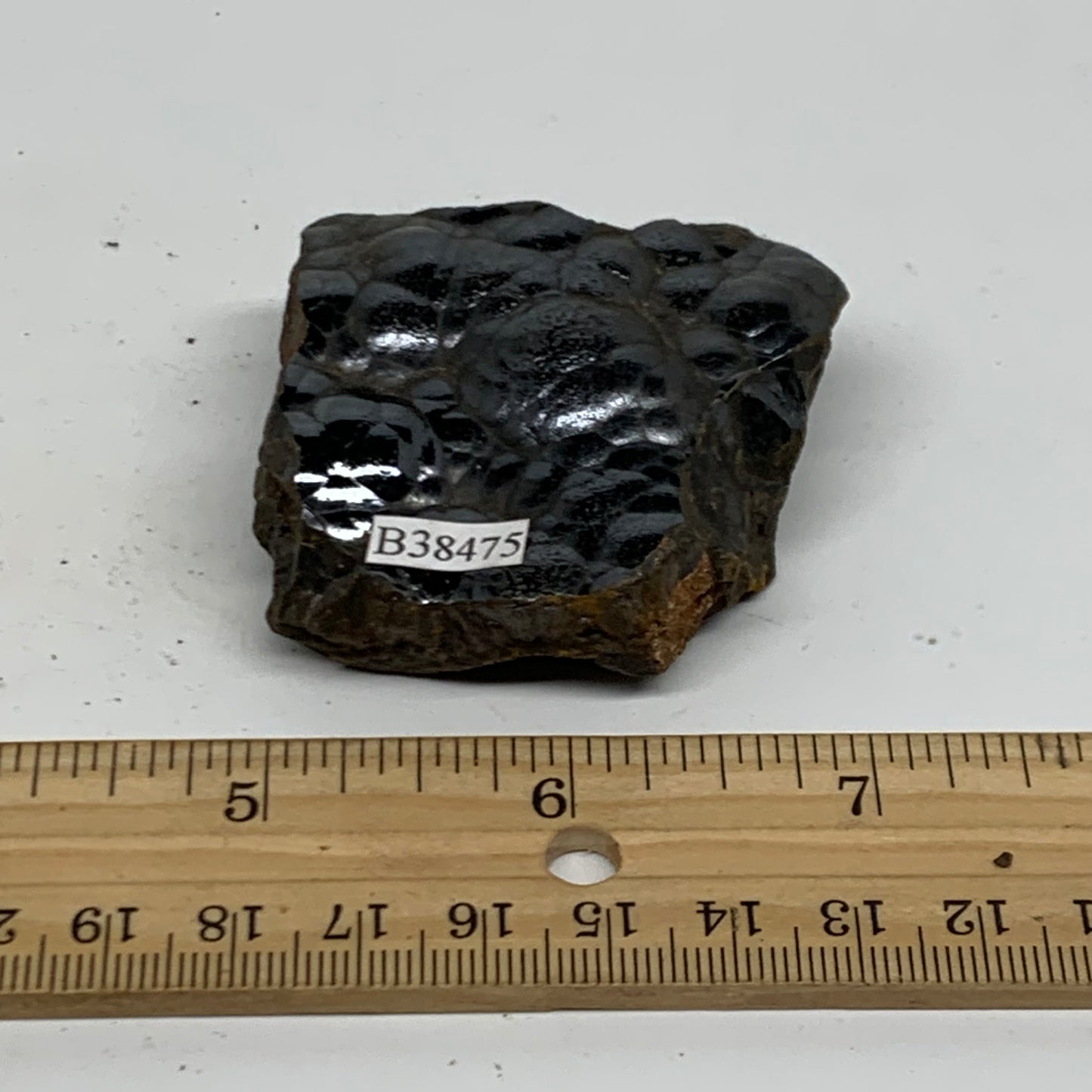 125g, 2"x1.9"x0.8", Rough Hematite Botryoidal Mineral Crystal, B38475