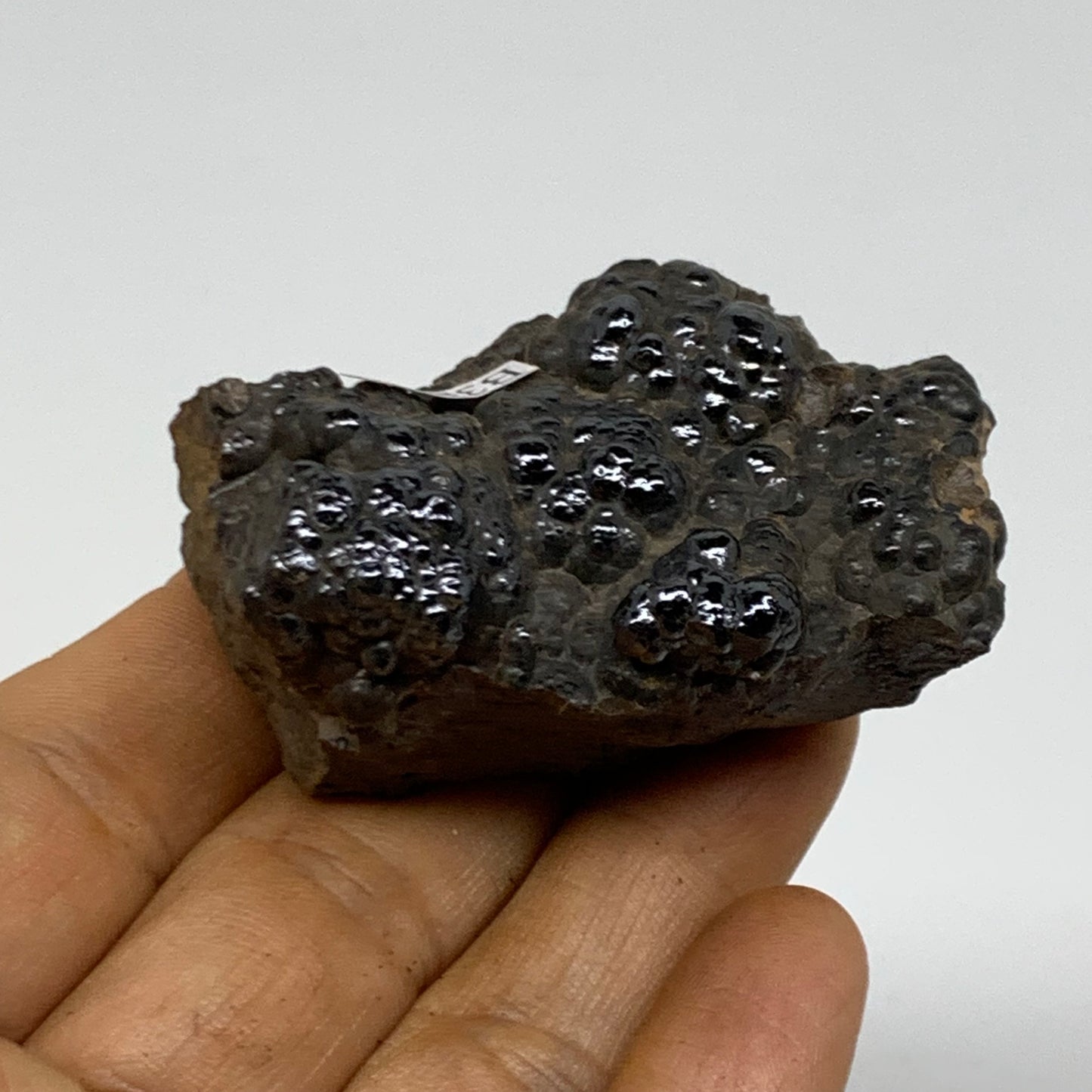 108.2g, 2.1"x1.5"x1.1", Rough Hematite Botryoidal Mineral Crystal, B38476