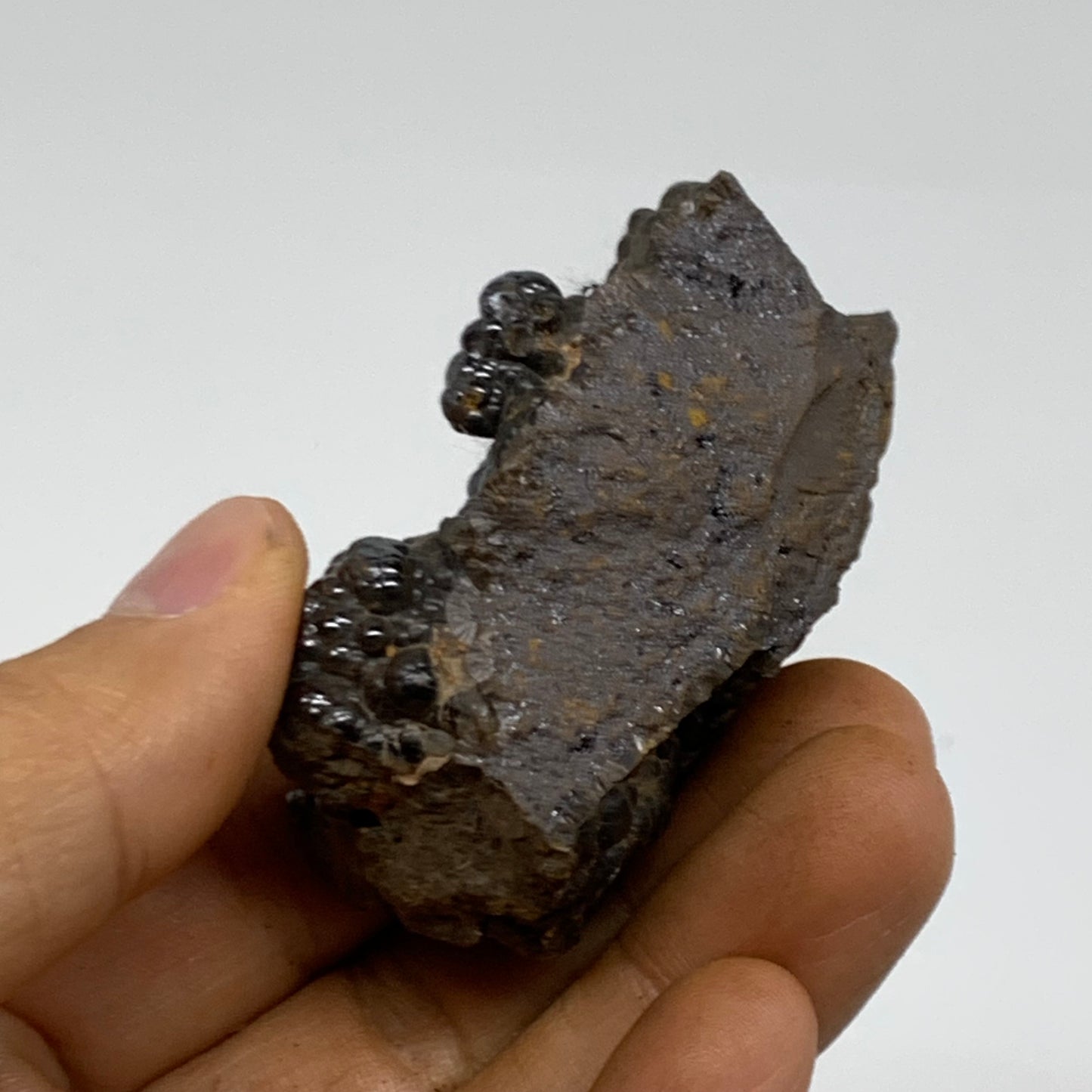 108.2g, 2.1"x1.5"x1.1", Rough Hematite Botryoidal Mineral Crystal, B38476