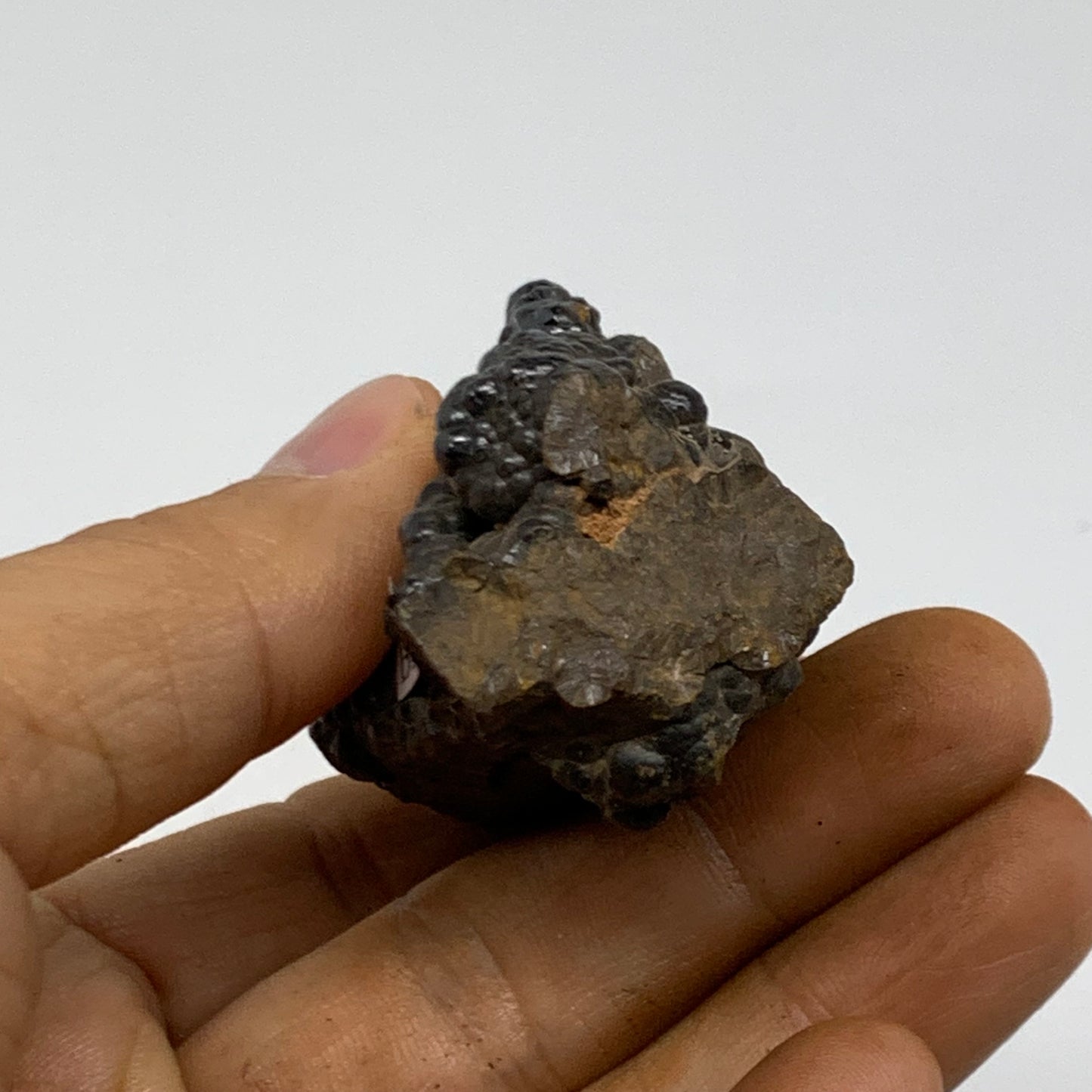 108.2g, 2.1"x1.5"x1.1", Rough Hematite Botryoidal Mineral Crystal, B38476