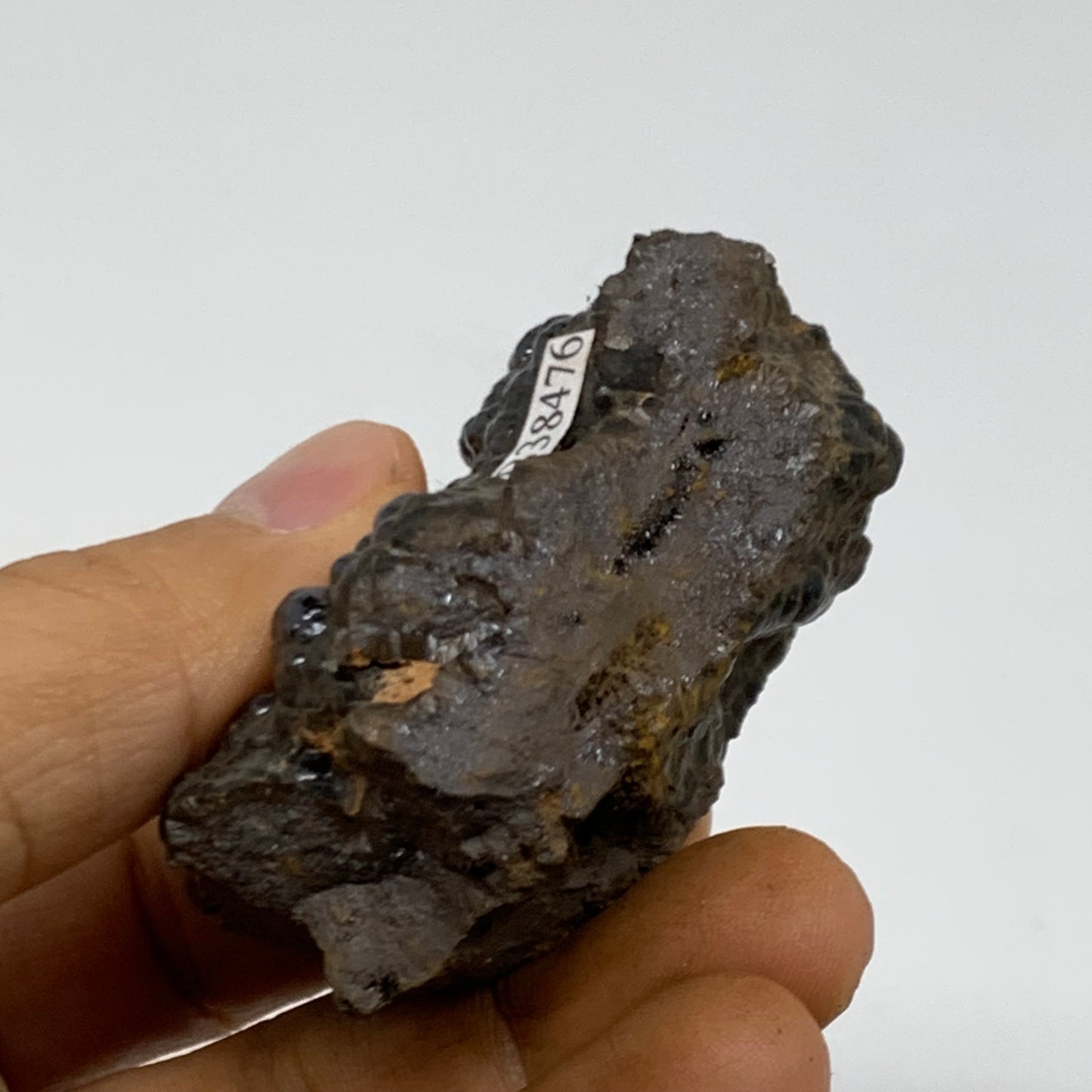108.2g, 2.1"x1.5"x1.1", Rough Hematite Botryoidal Mineral Crystal, B38476