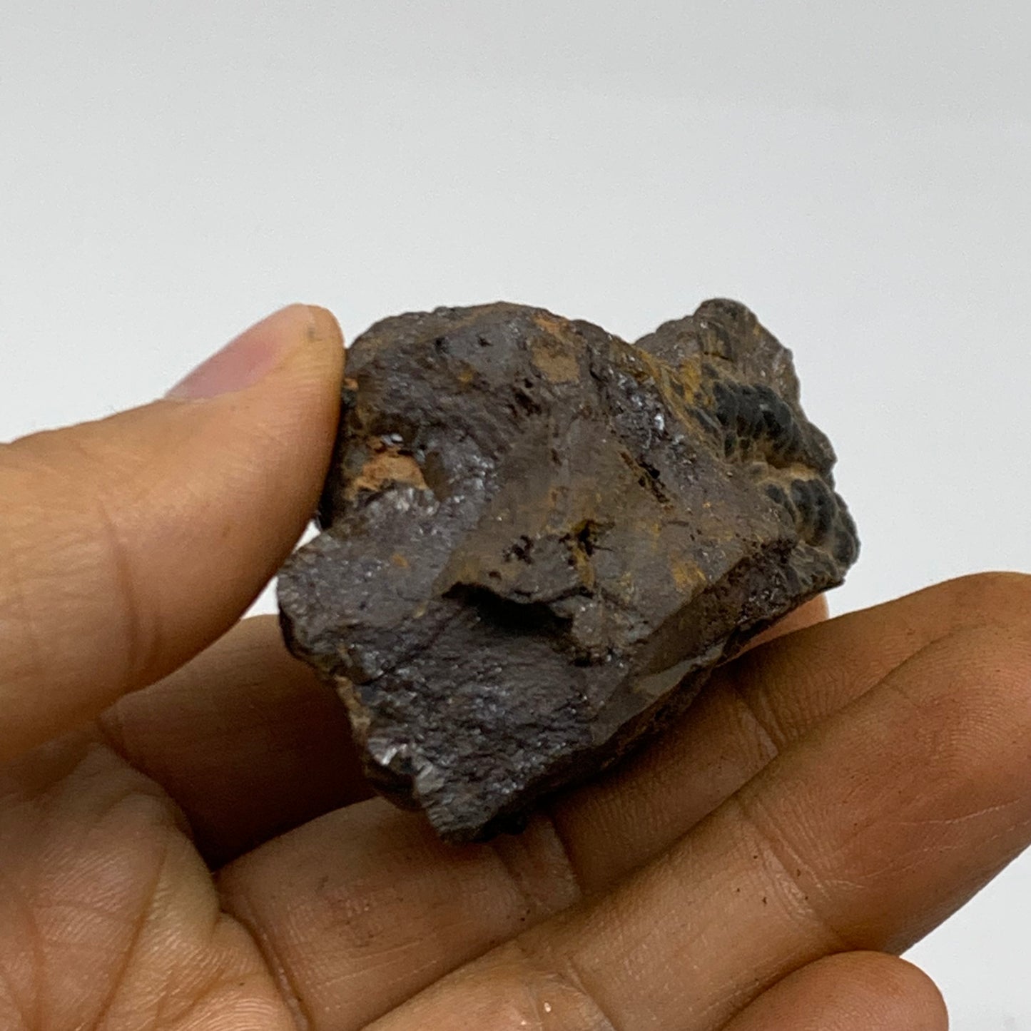 108.2g, 2.1"x1.5"x1.1", Rough Hematite Botryoidal Mineral Crystal, B38476