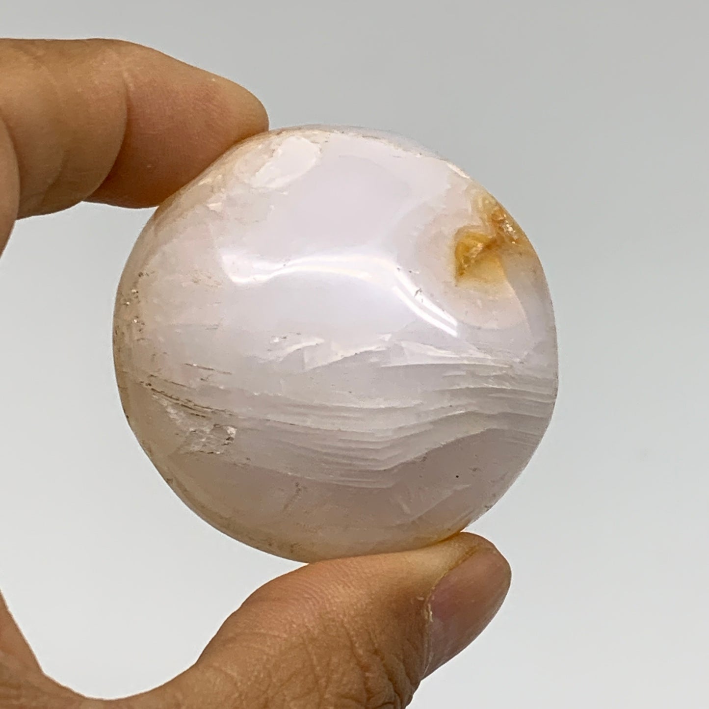 218g, 1.8"-2", 3pcs, Red Carnelian Palm-Stone Gem Crystal Polished, B37617