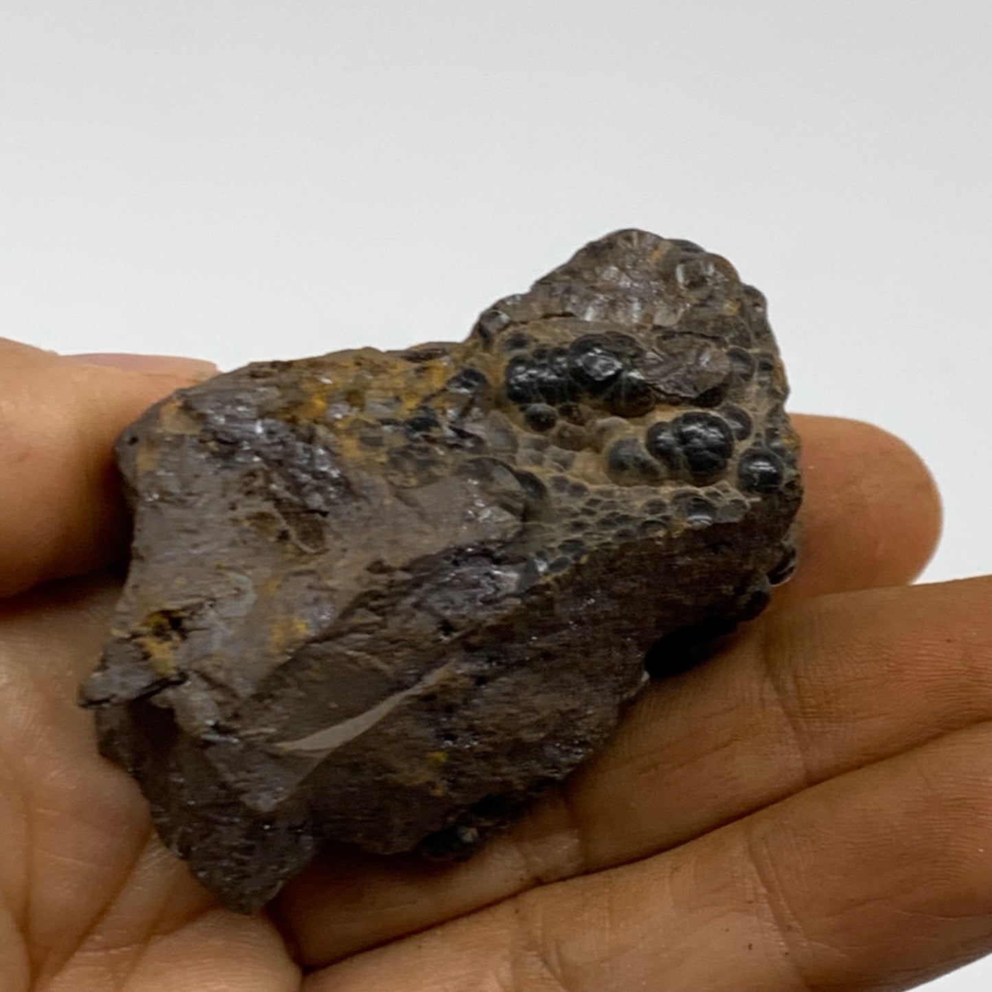 108.2g, 2.1"x1.5"x1.1", Rough Hematite Botryoidal Mineral Crystal, B38476