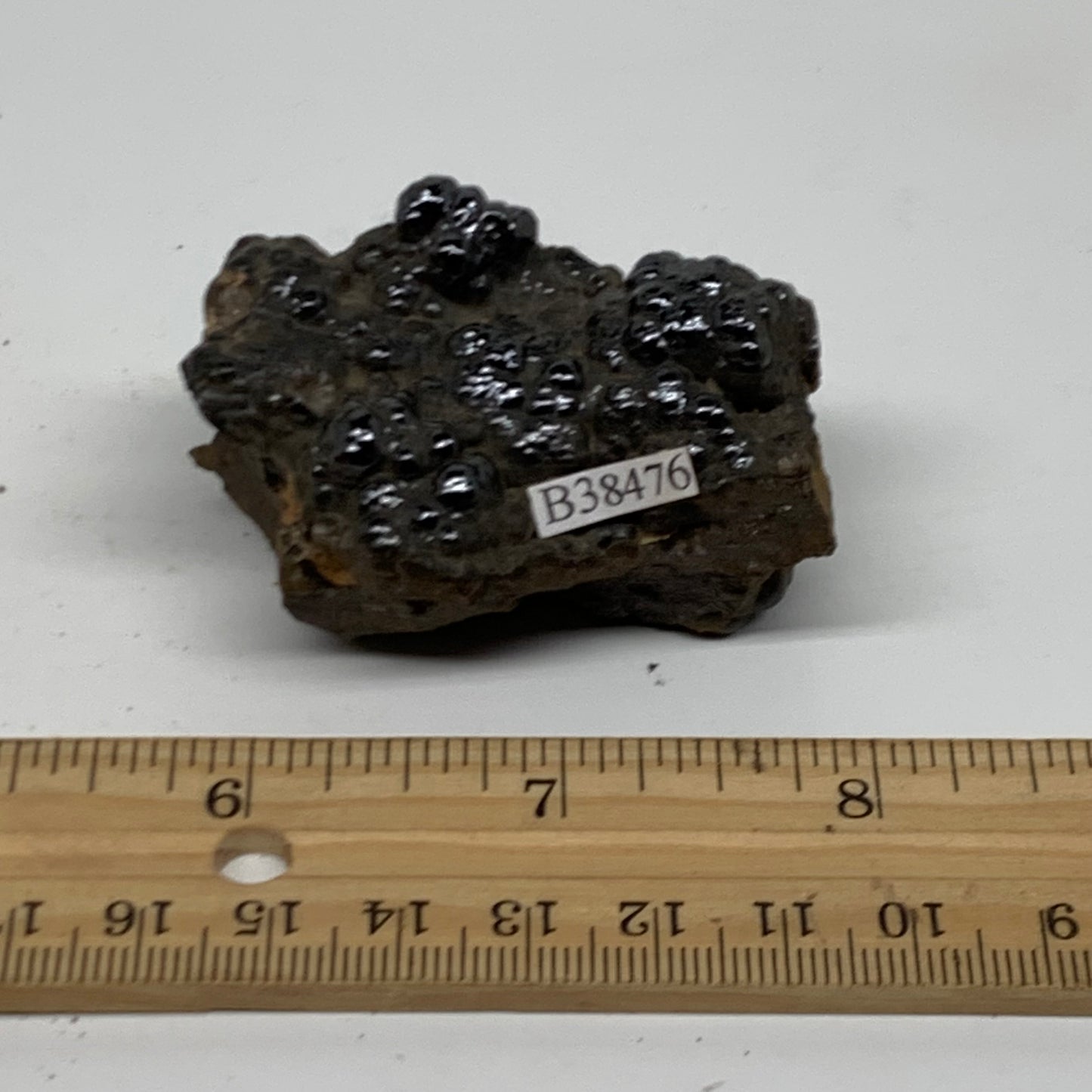 108.2g, 2.1"x1.5"x1.1", Rough Hematite Botryoidal Mineral Crystal, B38476