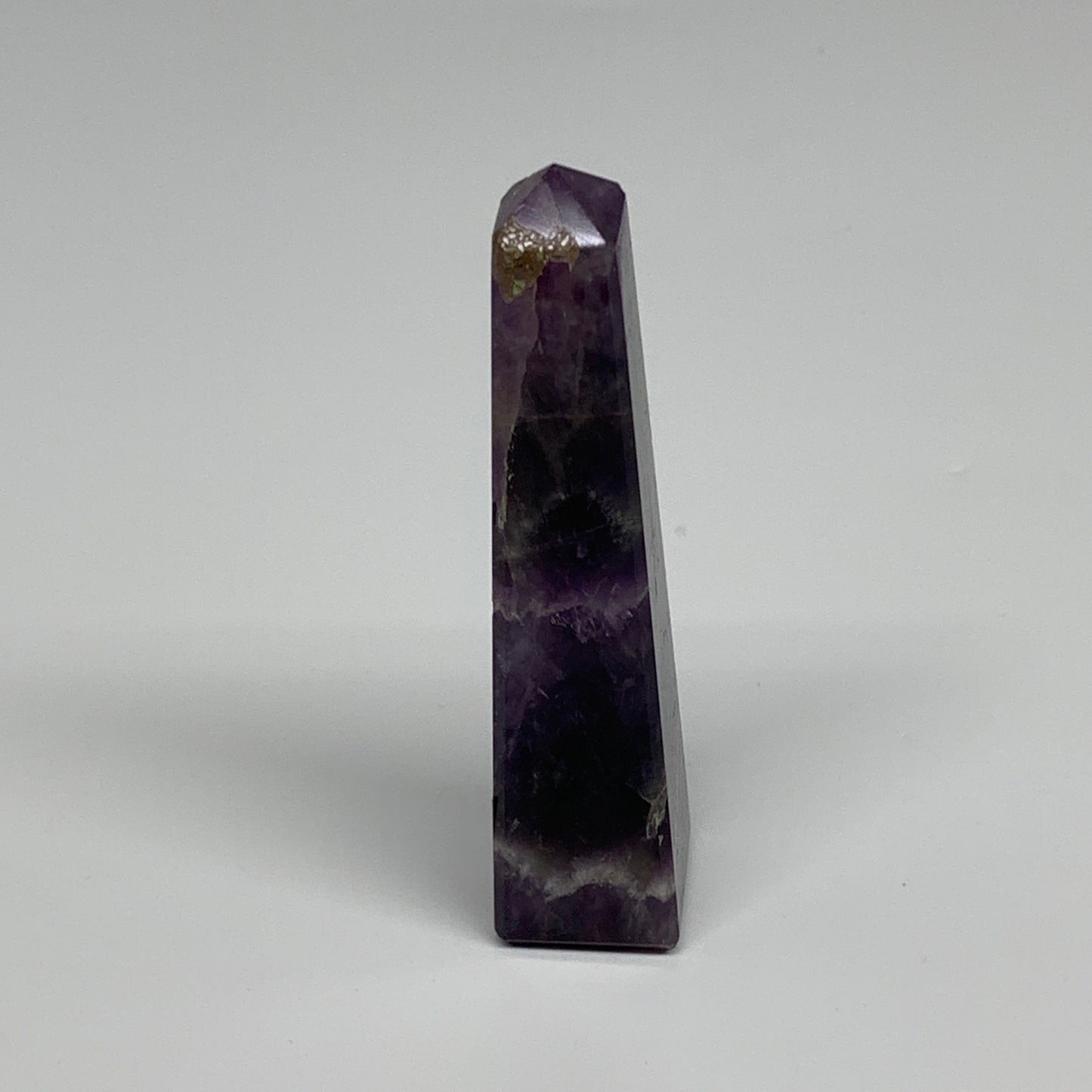 71.5g, 3.7"x0.8"x0.8" Natural Amethyst Tower Point Obelisk @Brazil, B31248
