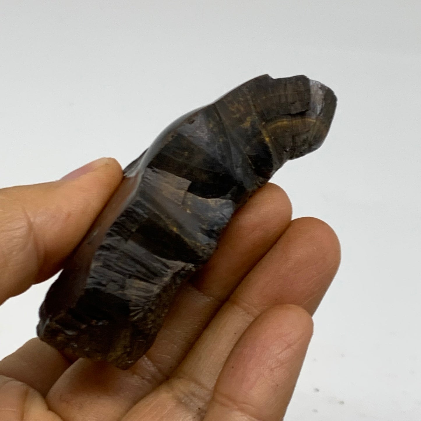 114.9g, 3"x1.5"x0.8", Rough Hematite Botryoidal Mineral Crystal, B38477