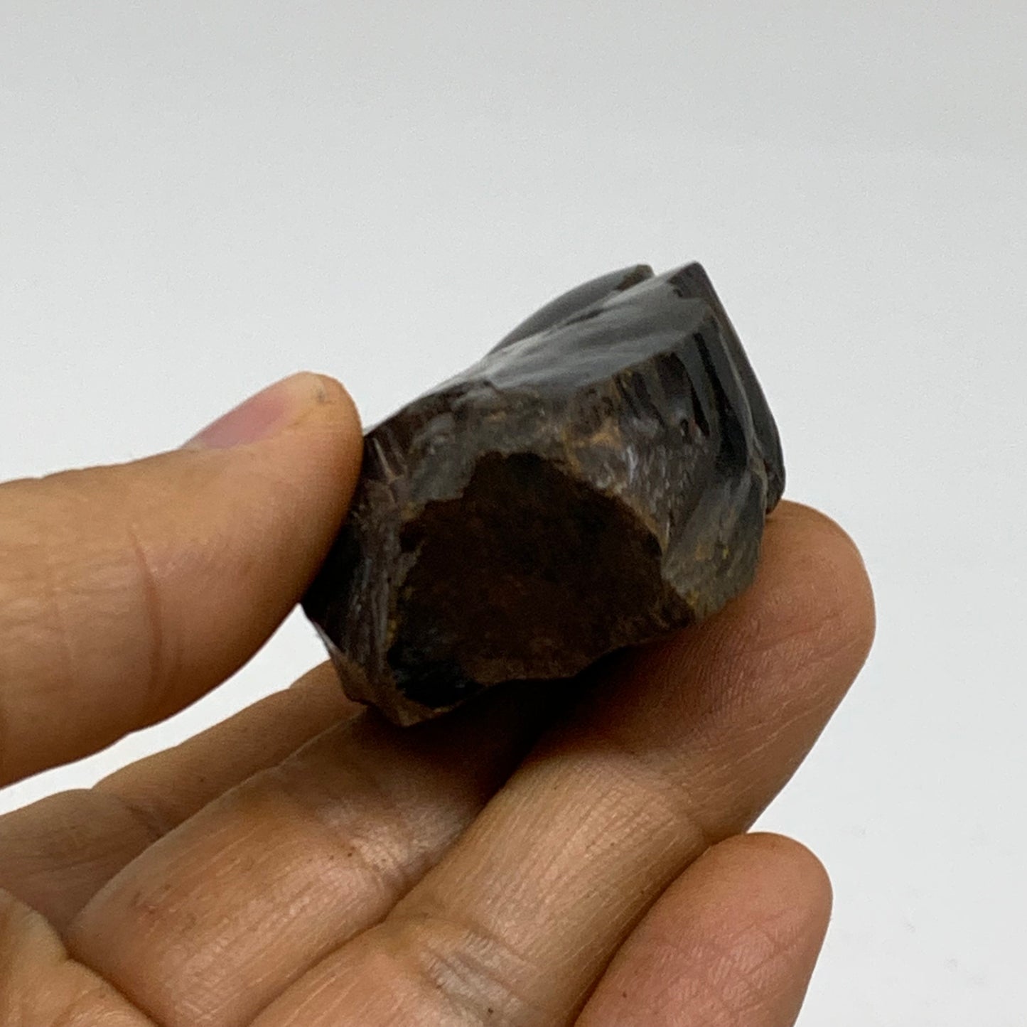 114.9g, 3"x1.5"x0.8", Rough Hematite Botryoidal Mineral Crystal, B38477