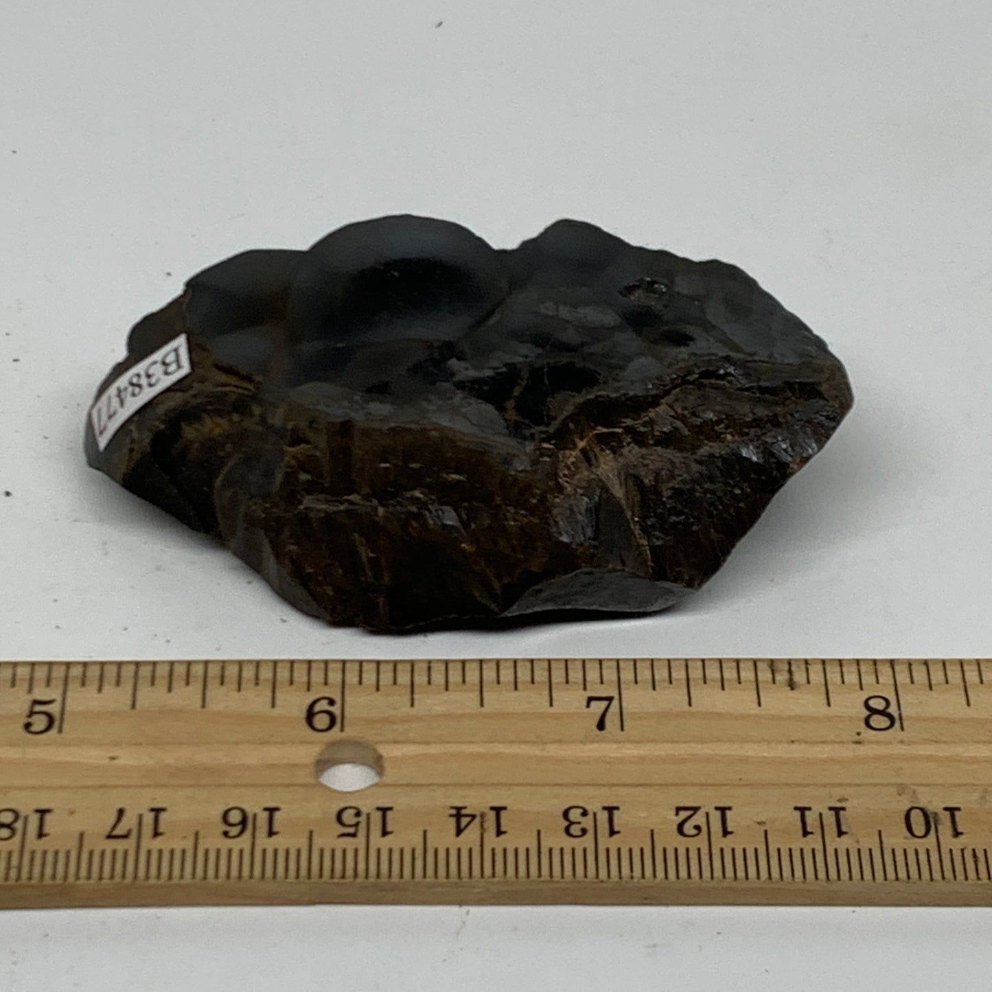 114.9g, 3"x1.5"x0.8", Rough Hematite Botryoidal Mineral Crystal, B38477