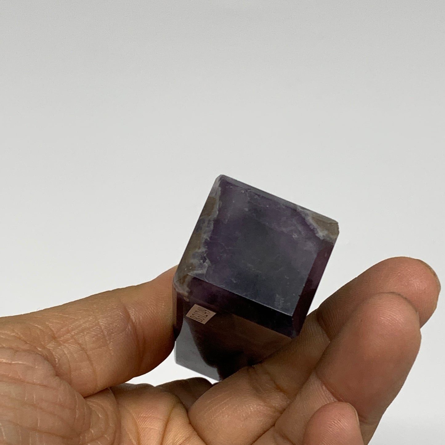 89.3g, 3.5"x1"x1" Natural Amethyst Tower Point Obelisk @Brazil, B31249