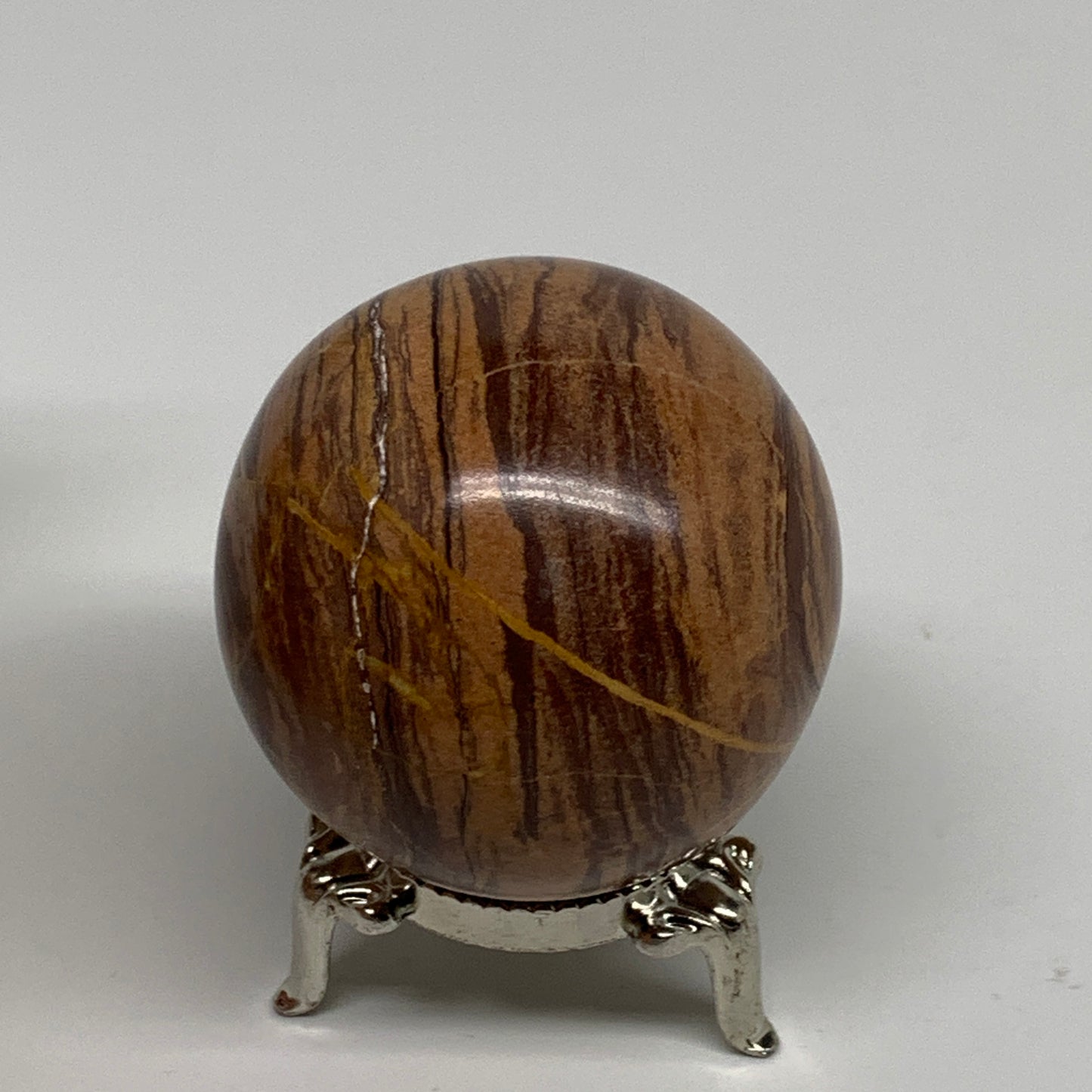 174.2g, 1.9"(48mm) Snakeskin Jasper Sphere Gemstone,Healing Crystal, B35354
