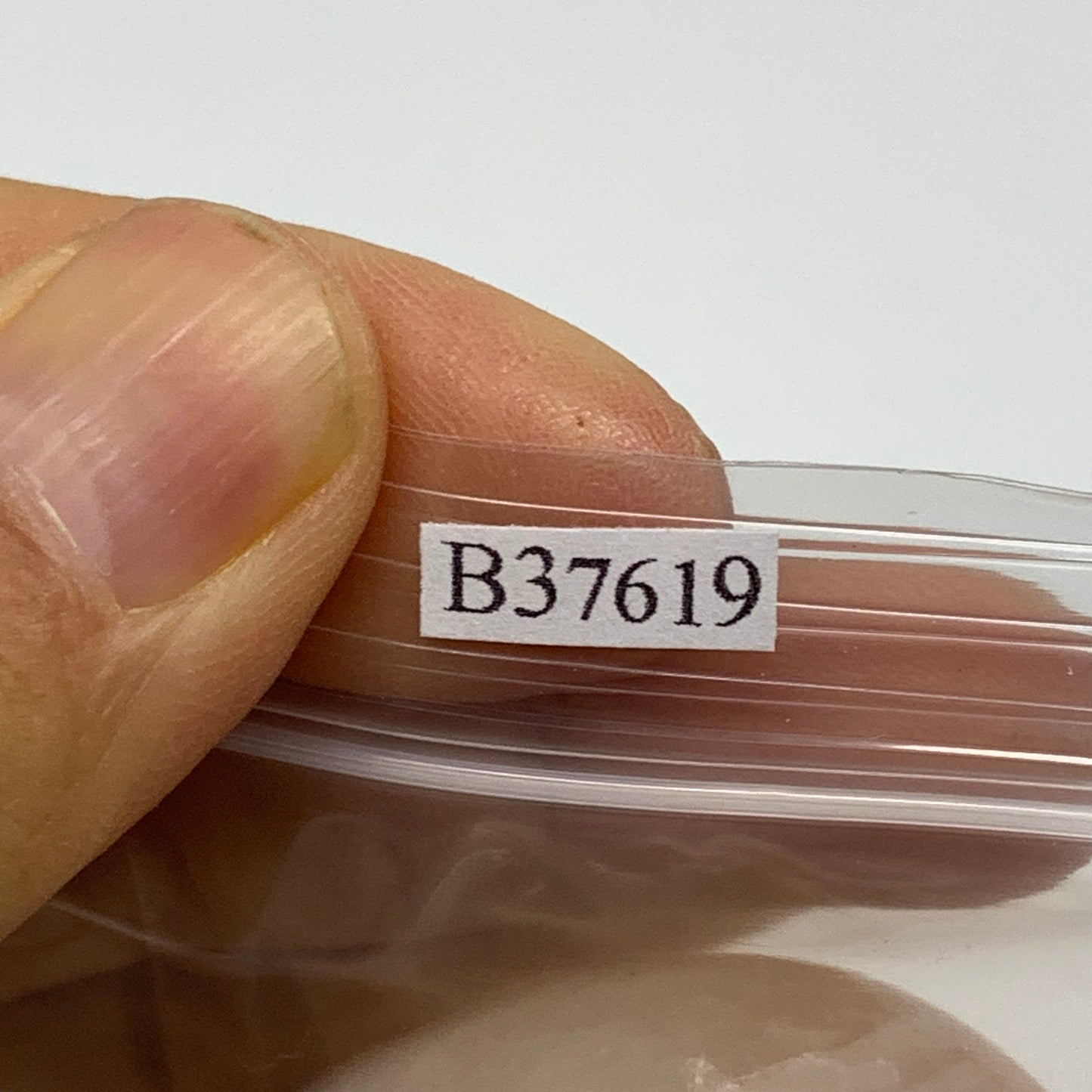 177.8g, 2.2"-2.3", 2pcs, Red Carnelian Palm-Stone Gem Crystal Polished, B37619