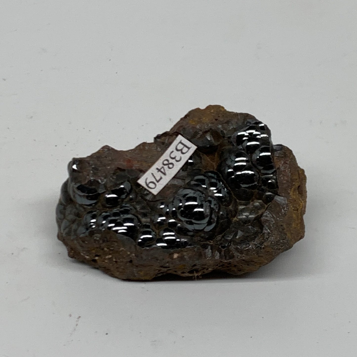 80.5g, 2.2"x1.4"x0.8", Rough Hematite Botryoidal Mineral Crystal, B38479