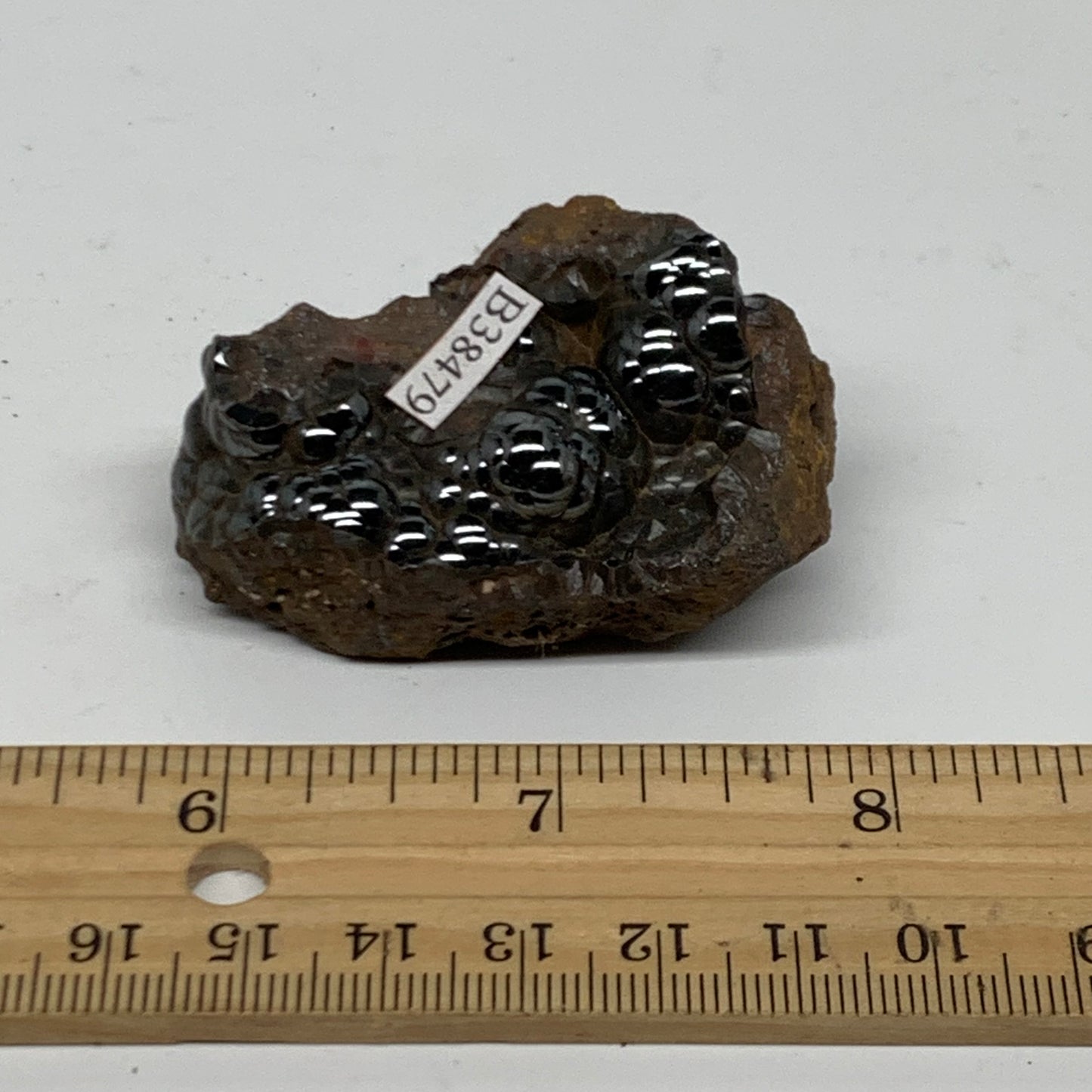 80.5g, 2.2"x1.4"x0.8", Rough Hematite Botryoidal Mineral Crystal, B38479