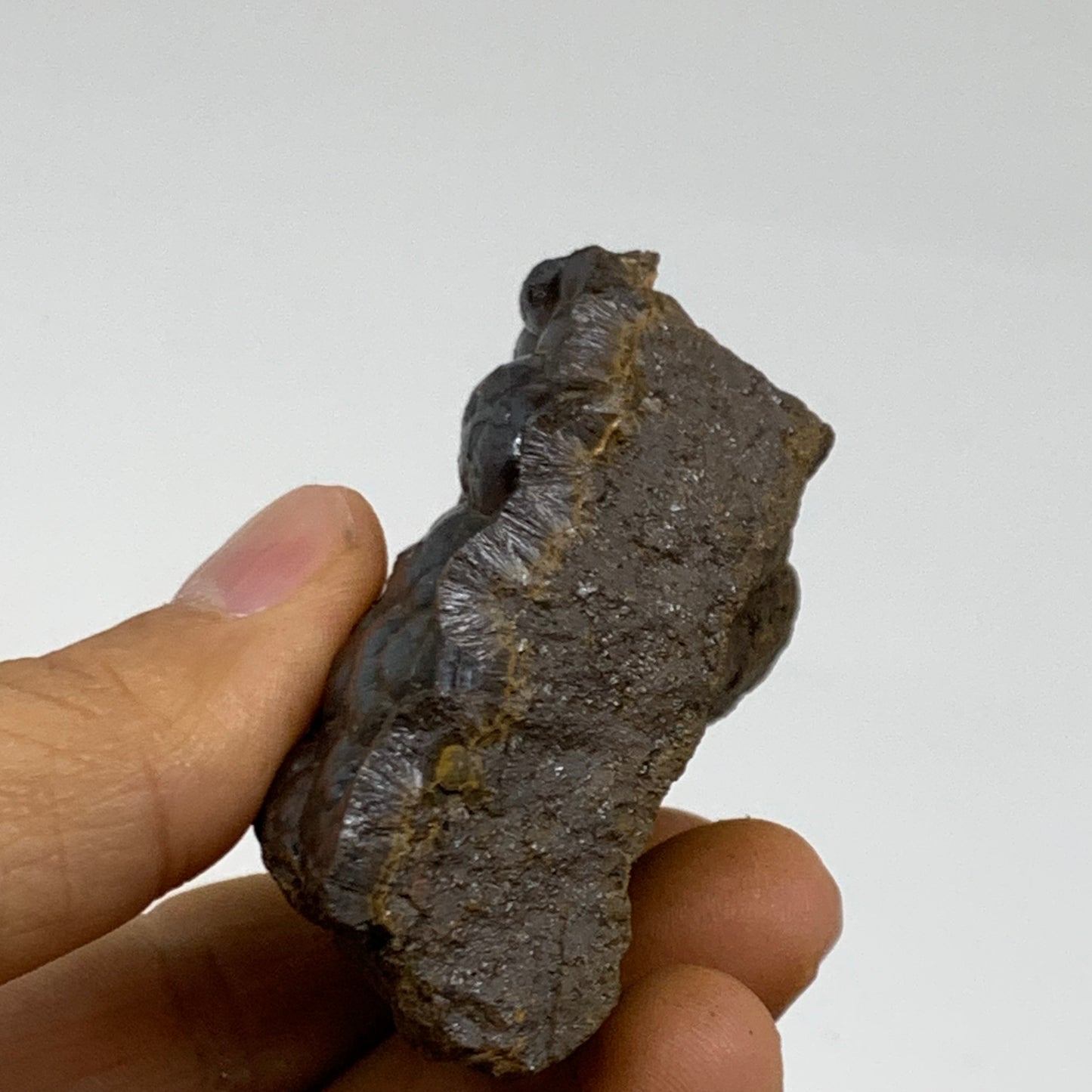 113g, 2.2"x2"x0.9", Rough Hematite Botryoidal Mineral Crystal, B38480