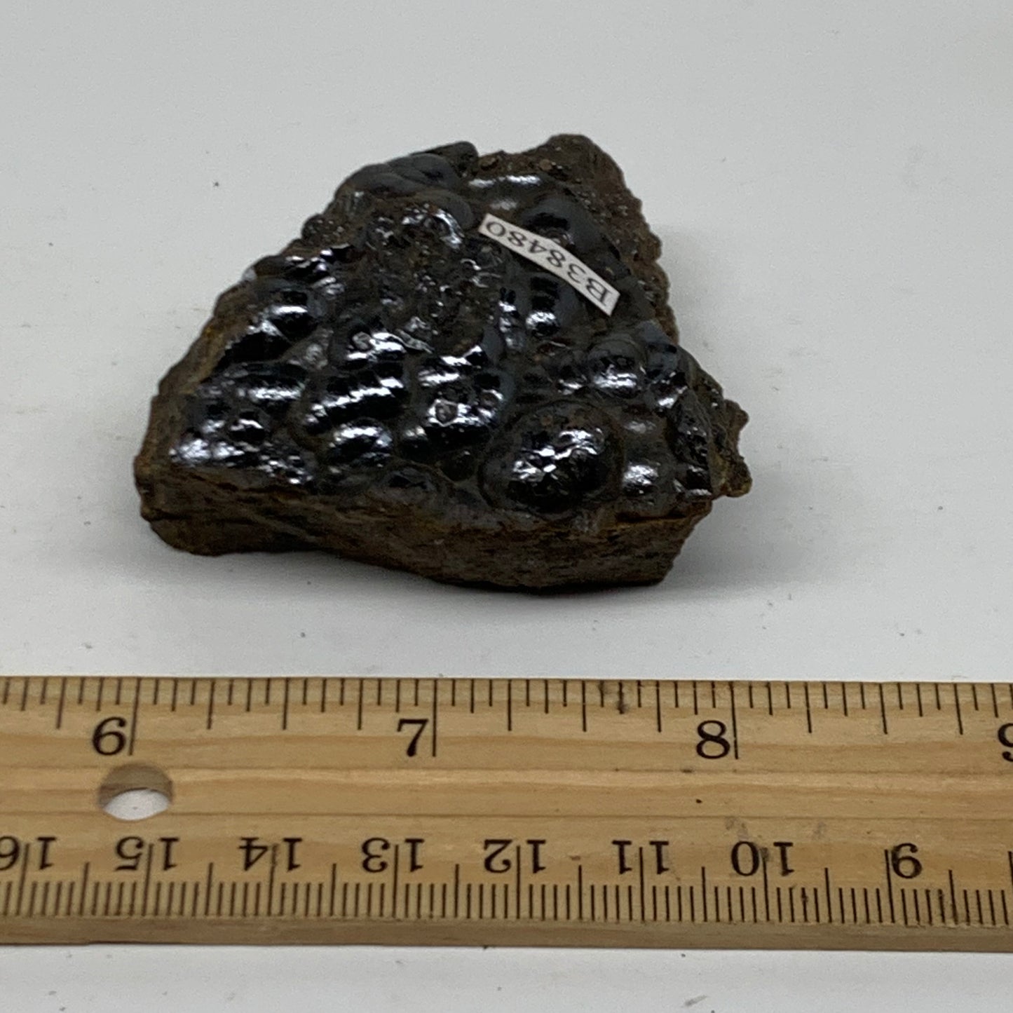 113g, 2.2"x2"x0.9", Rough Hematite Botryoidal Mineral Crystal, B38480